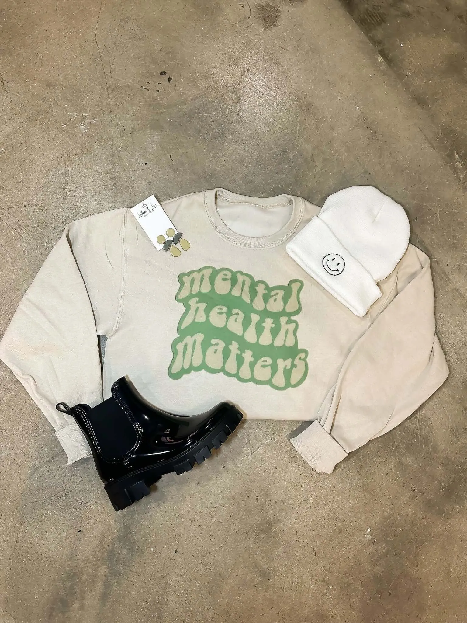 Mental Health Matters Graphic Sweatshirt