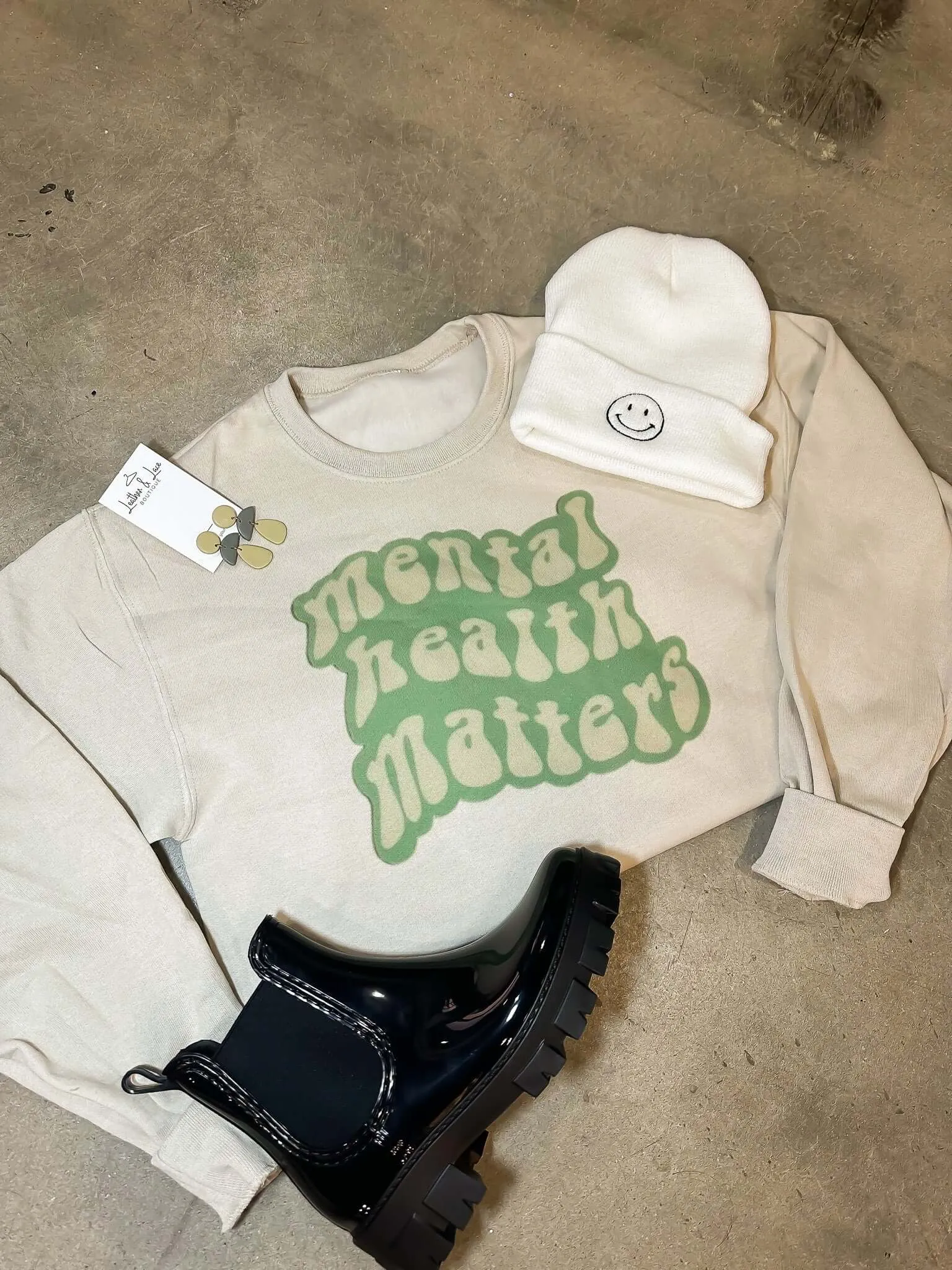 Mental Health Matters Graphic Sweatshirt