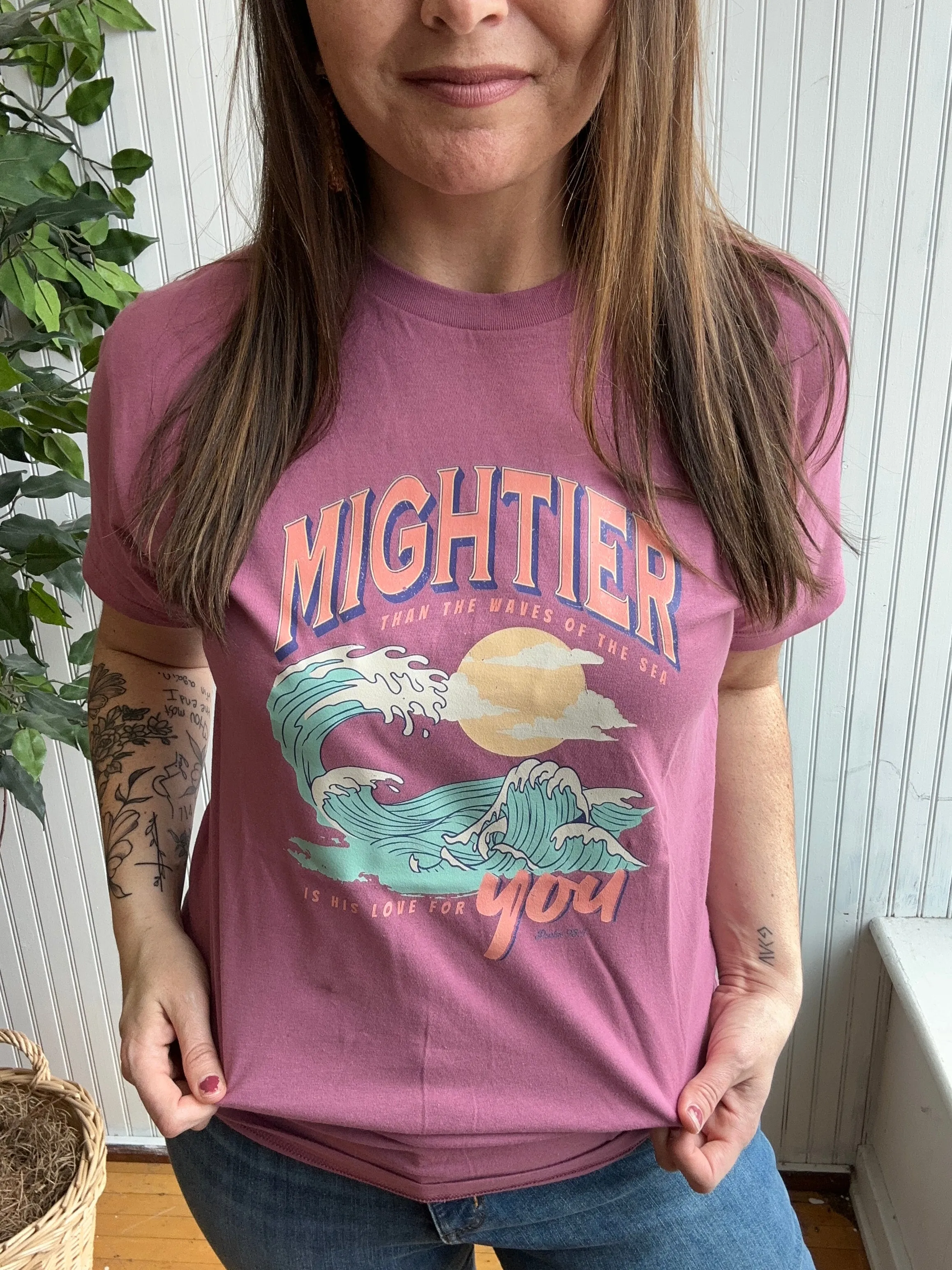 Mightier Than the Waves Graphic Tee