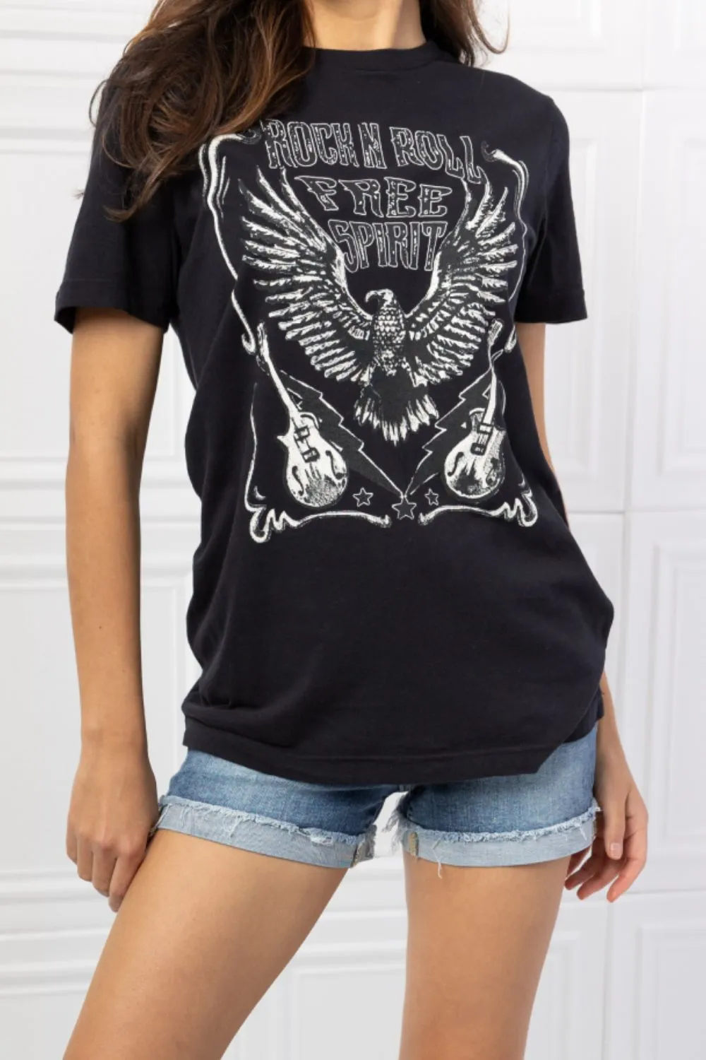 mineB Full Size Free Spirit Graphic Tee