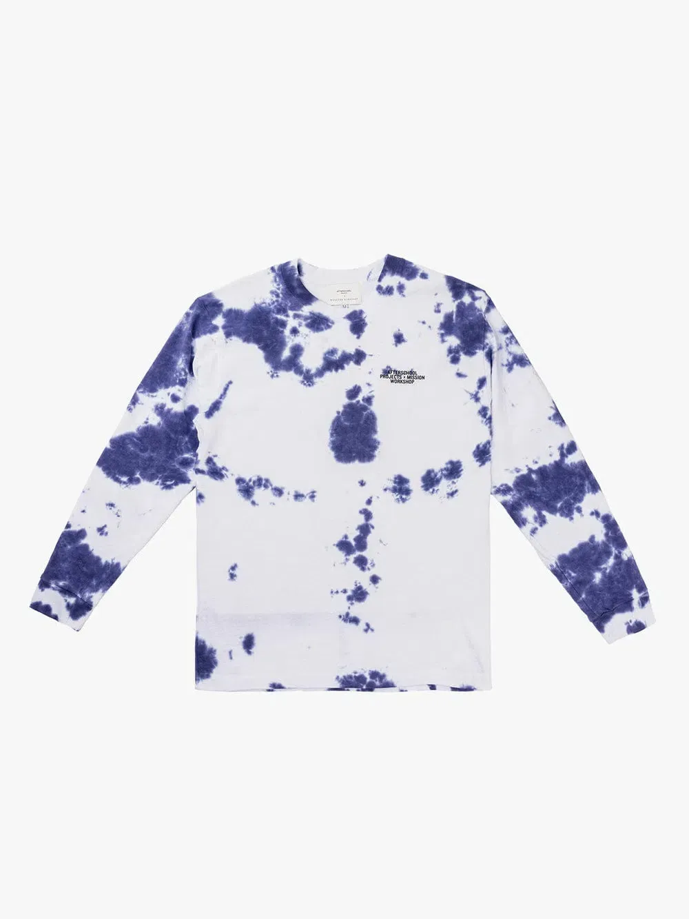 MISSION WORKSHOP MW X ASP LS Hand Dyed Tee - Blue