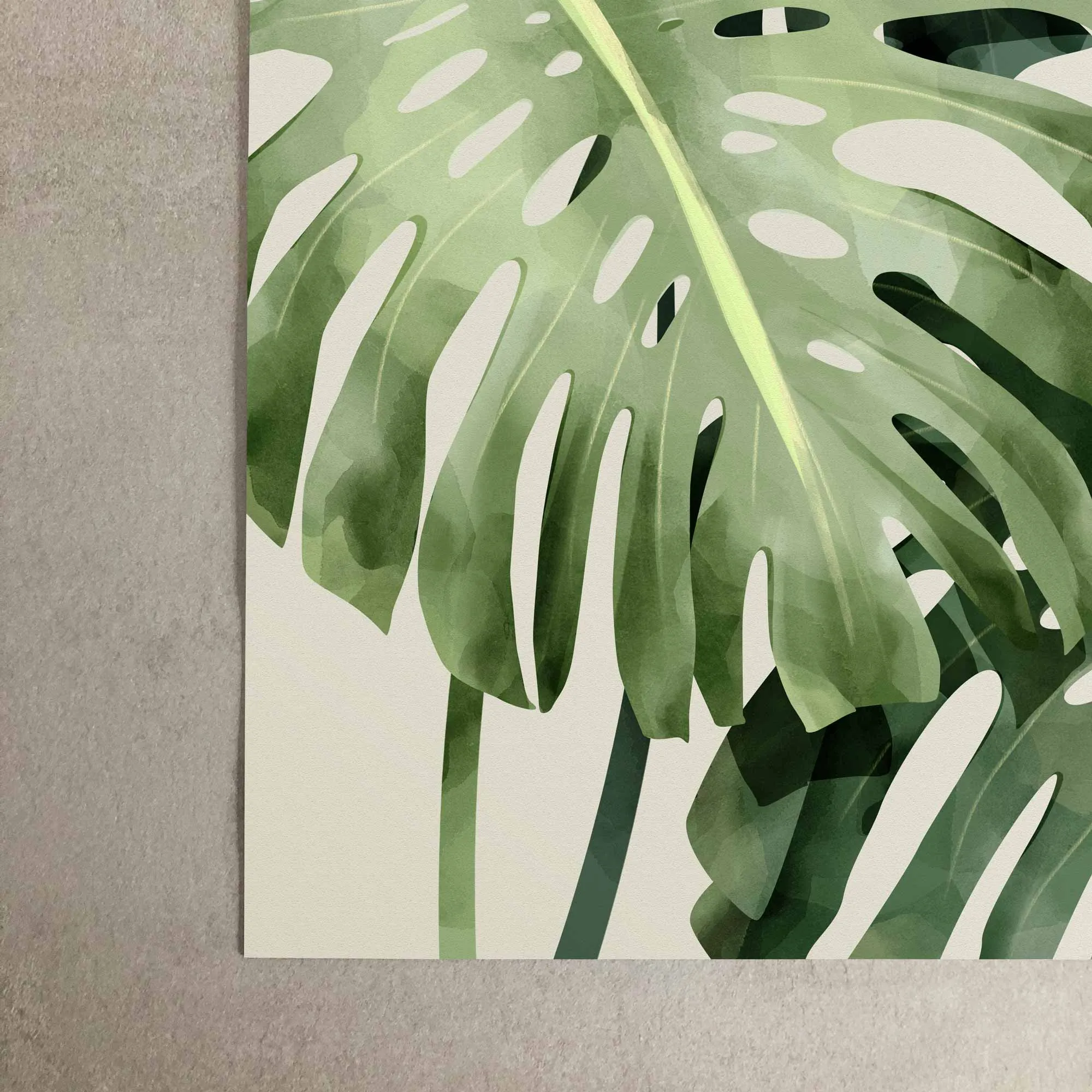 Monstera Deliciosa Art Print