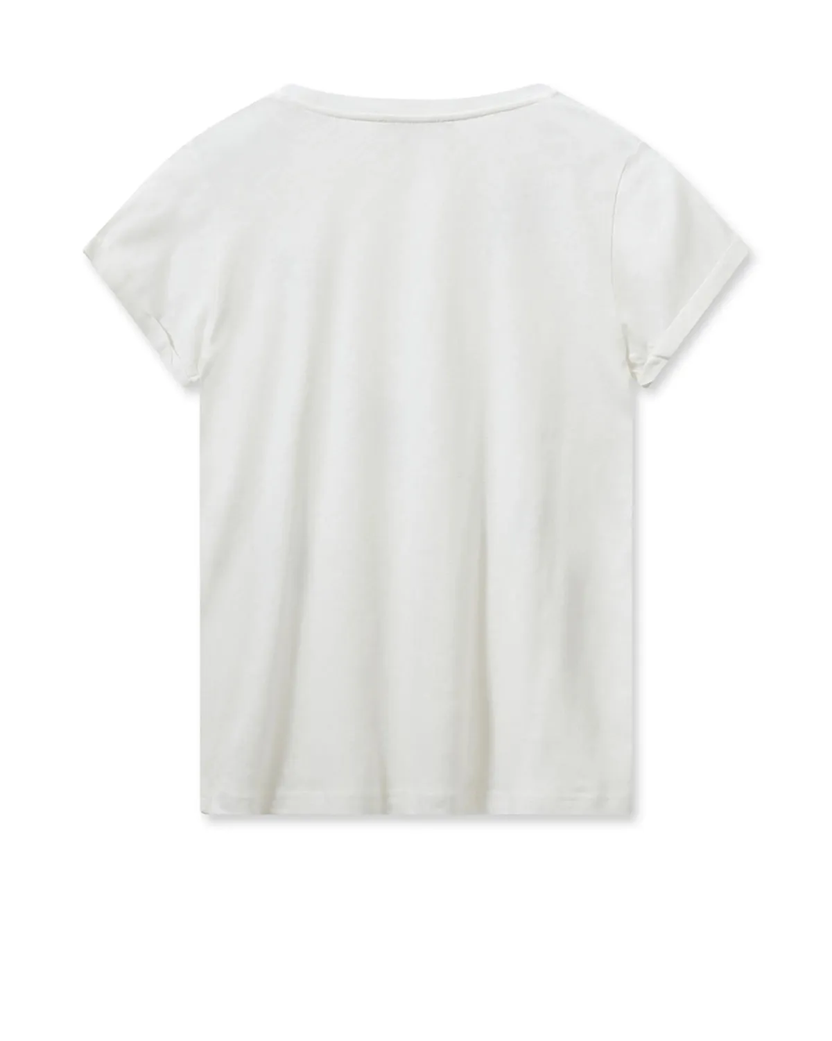 MOS MOSH | LAURA O-SS GLAM TEE | WHITE