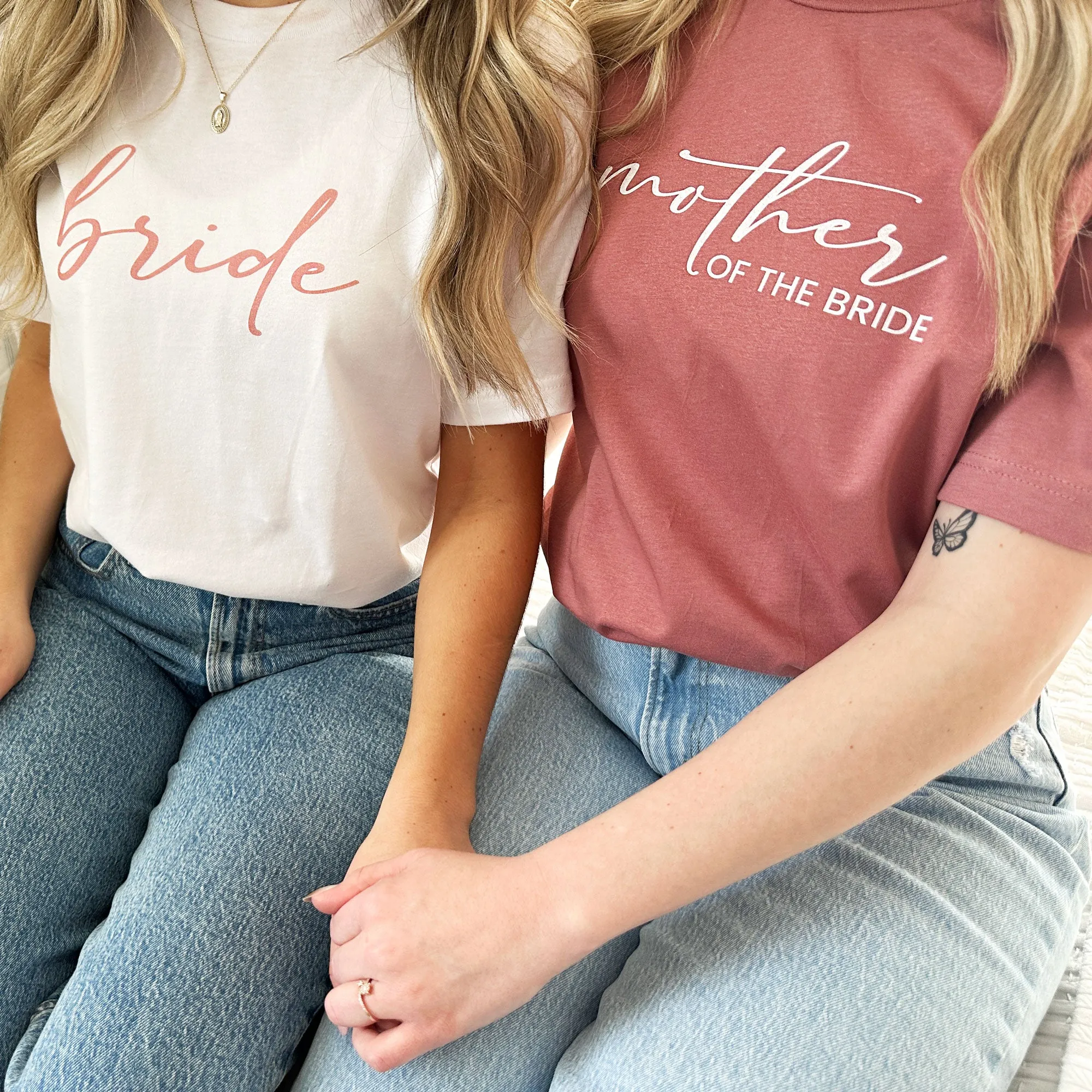 Mother of the Bride Printed Bella and Canvas Tee