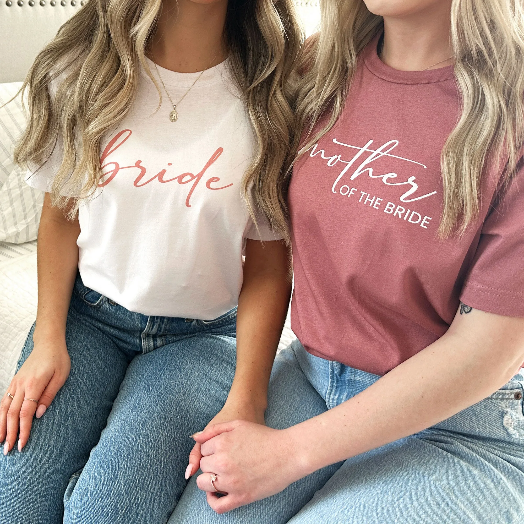 Mother of the Bride Printed Bella and Canvas Tee