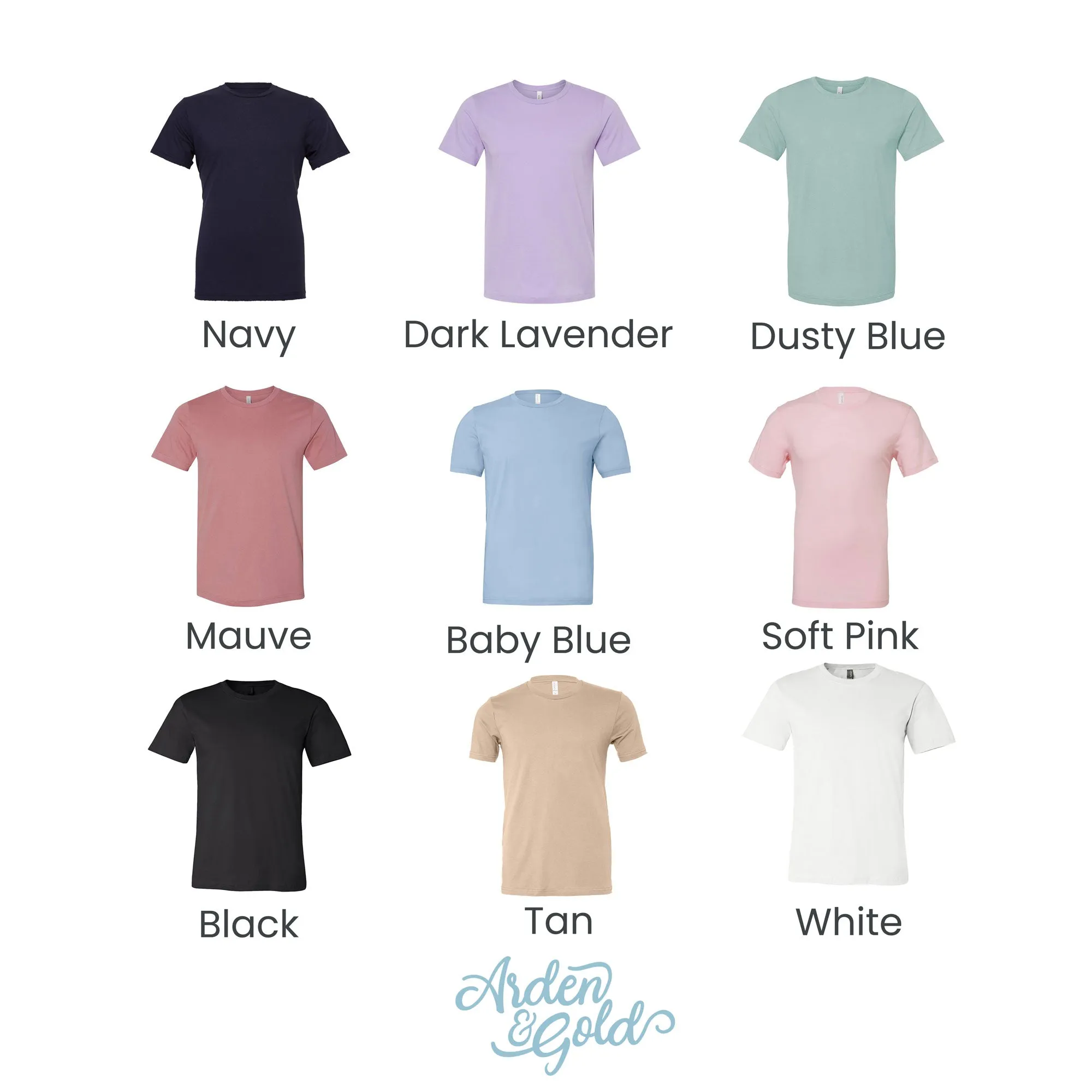 Mother of the Bride Printed Bella and Canvas Tee