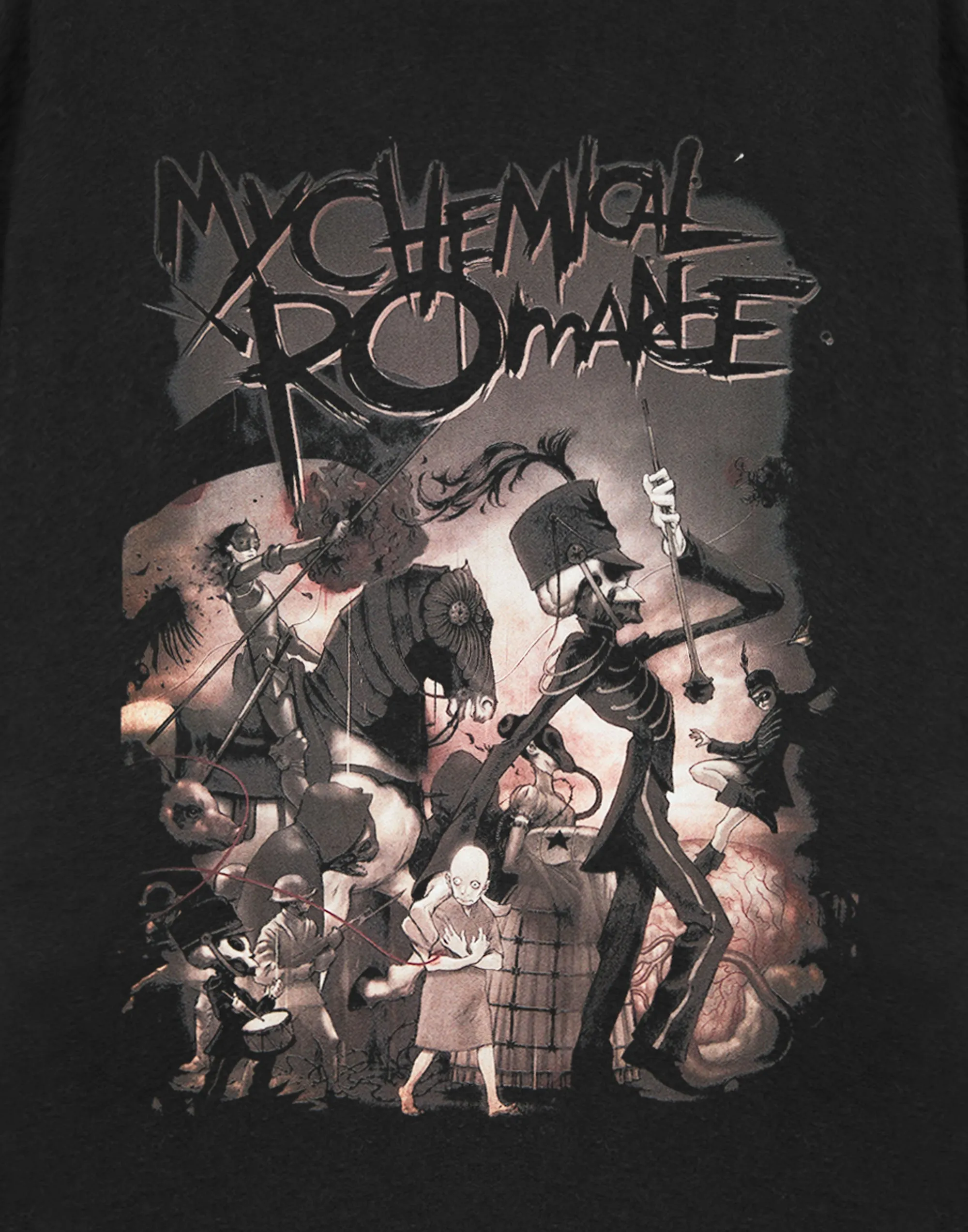 My Chemical Romance The Black Parade Unisex Black Short Sleeved T-Shirt