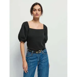 Nation Naya Puff Sleeve Top