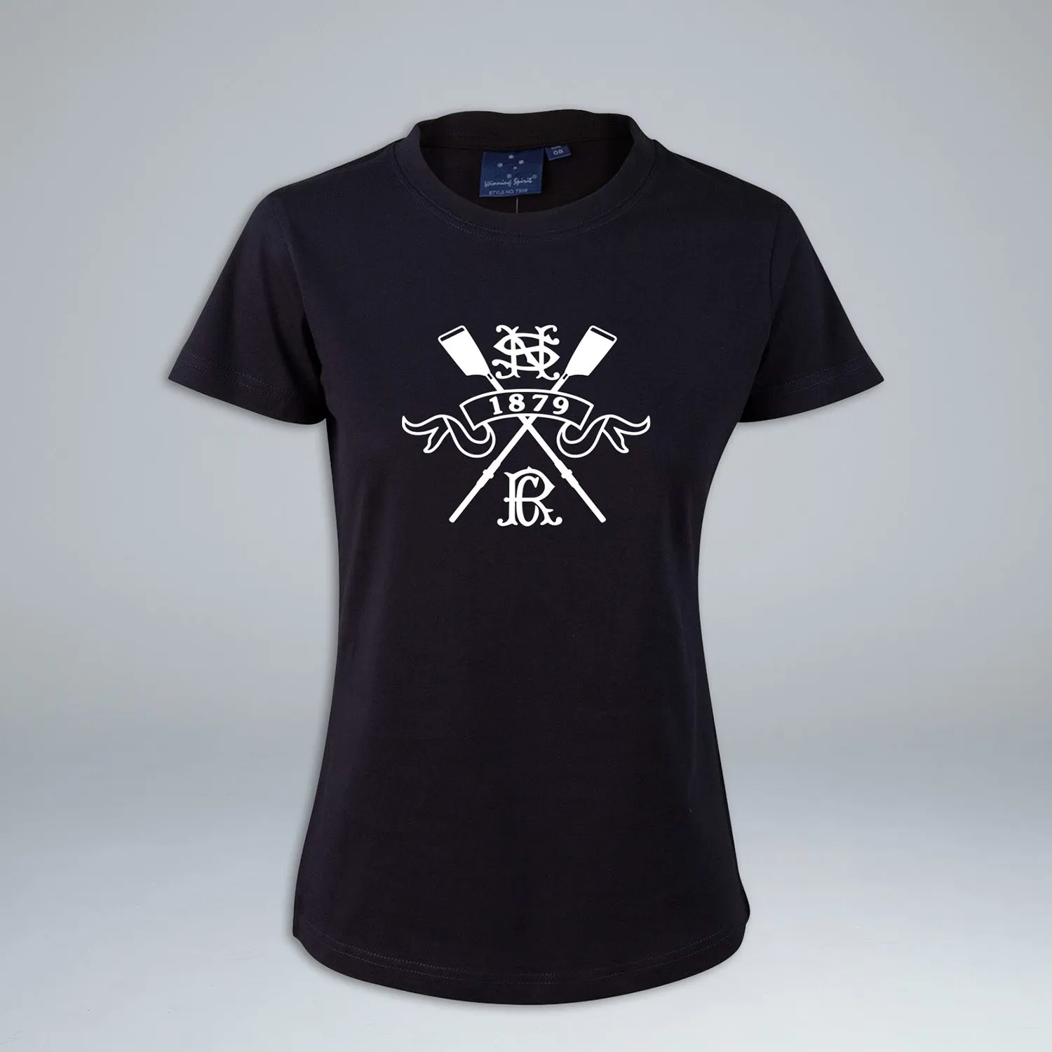 North Shore Rowing Club Women's Navy Cotton Tee