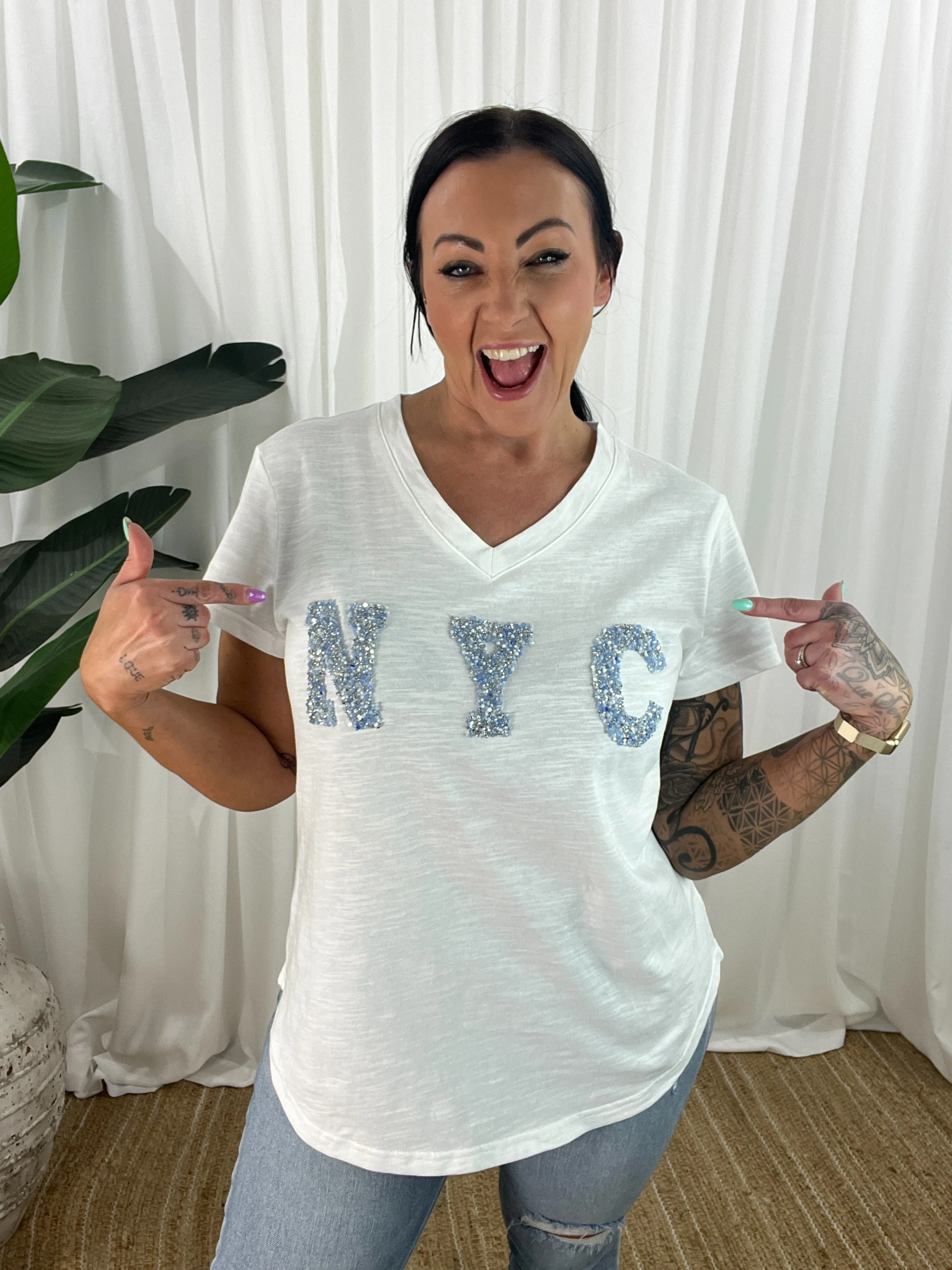 NYC Tee - White