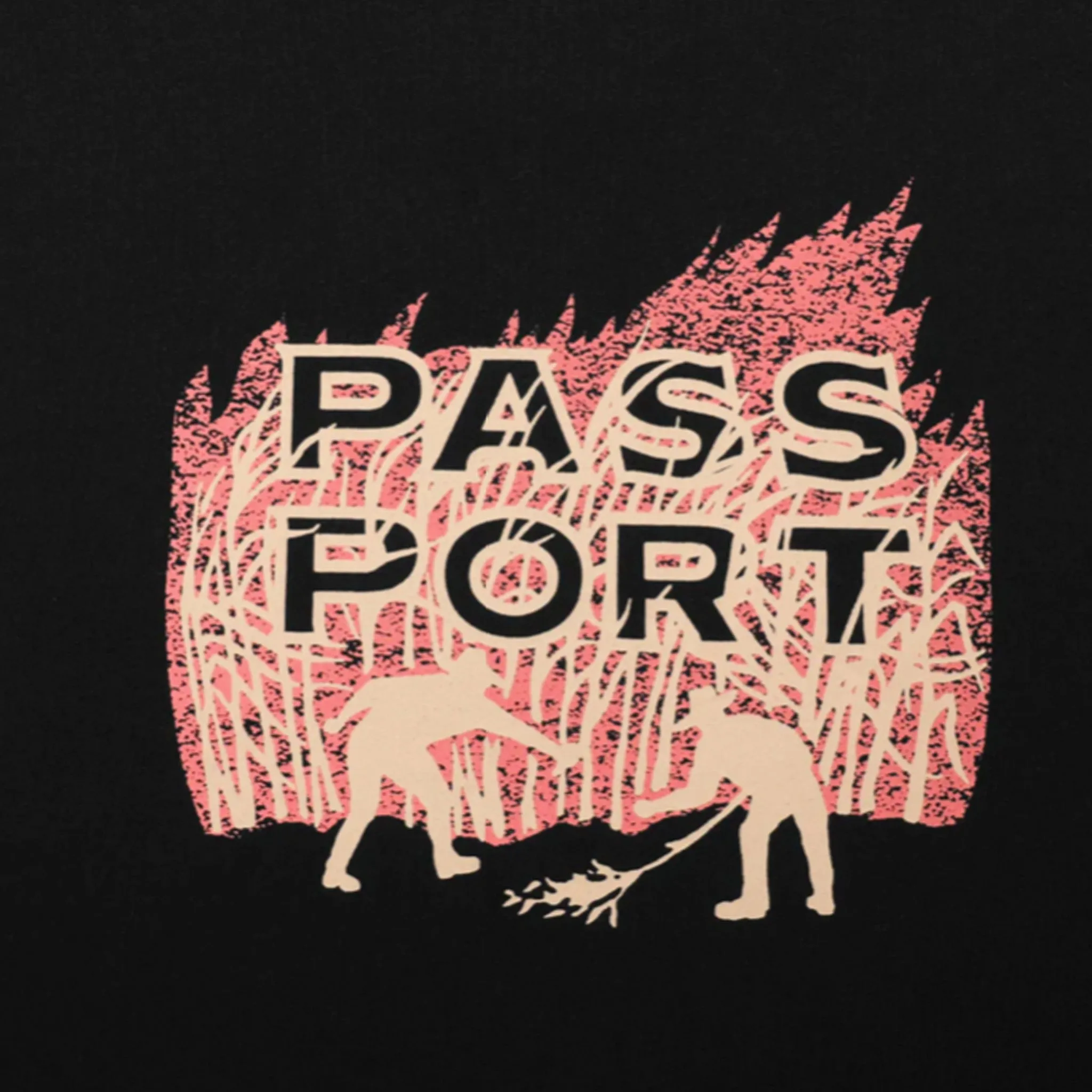 Pass~Port Brush Fire Tee (Black)