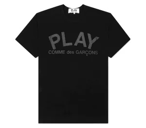 PLAY Logo On Front And Back Tee Men