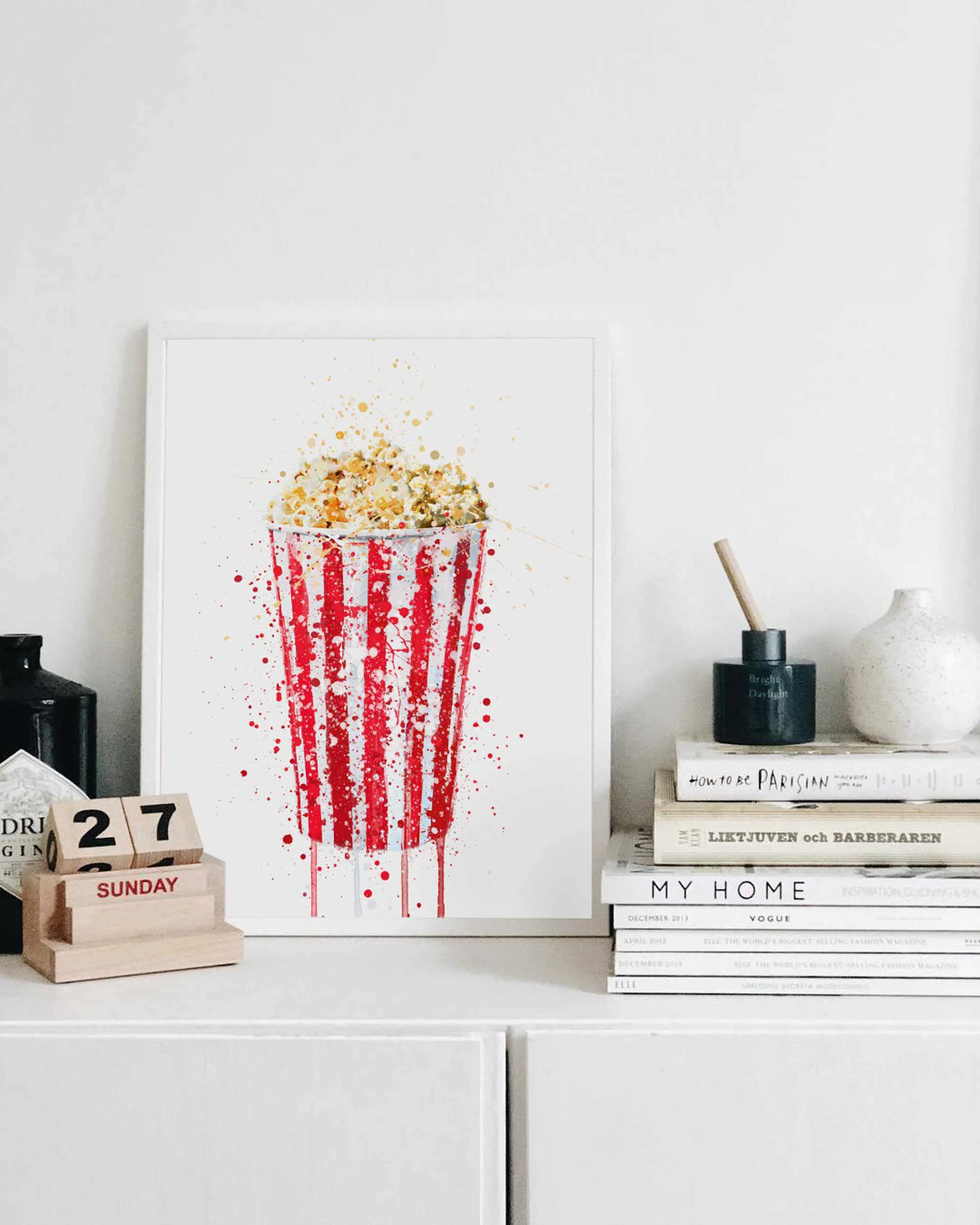 Popcorn Wall Art Print