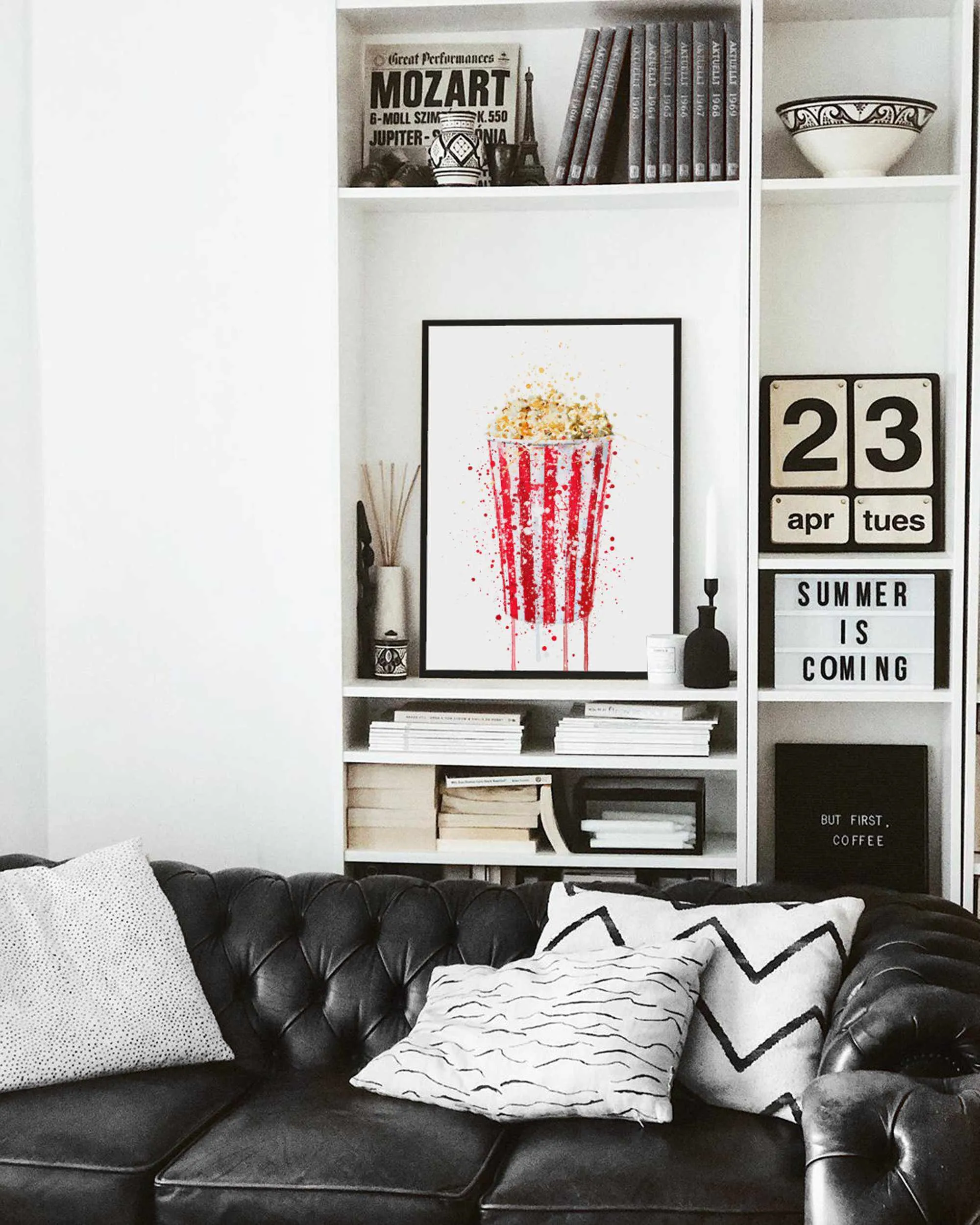 Popcorn Wall Art Print