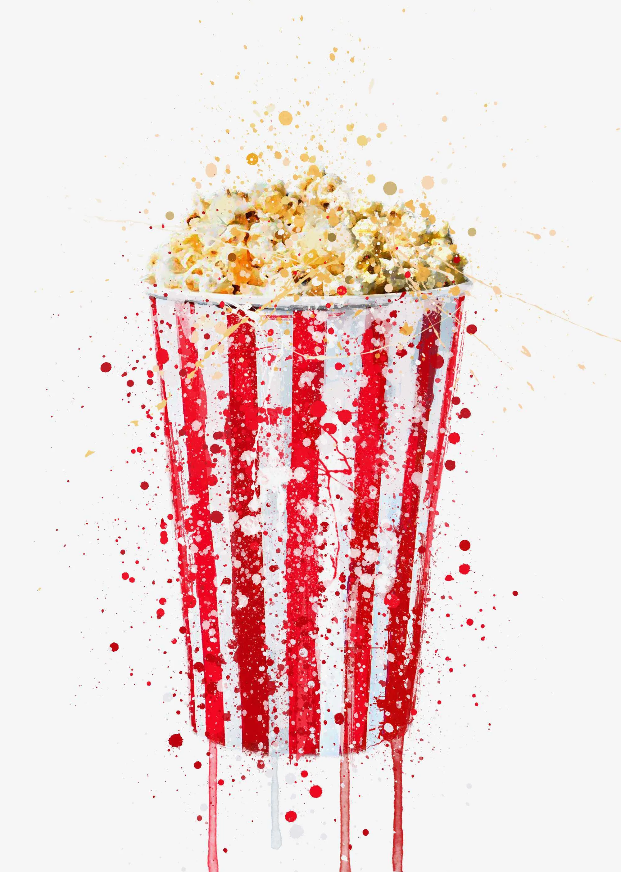 Popcorn Wall Art Print