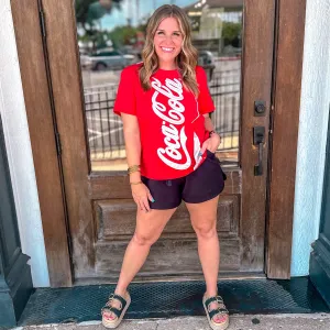 Queen Of Sparkles: Red Coke Logo Tee