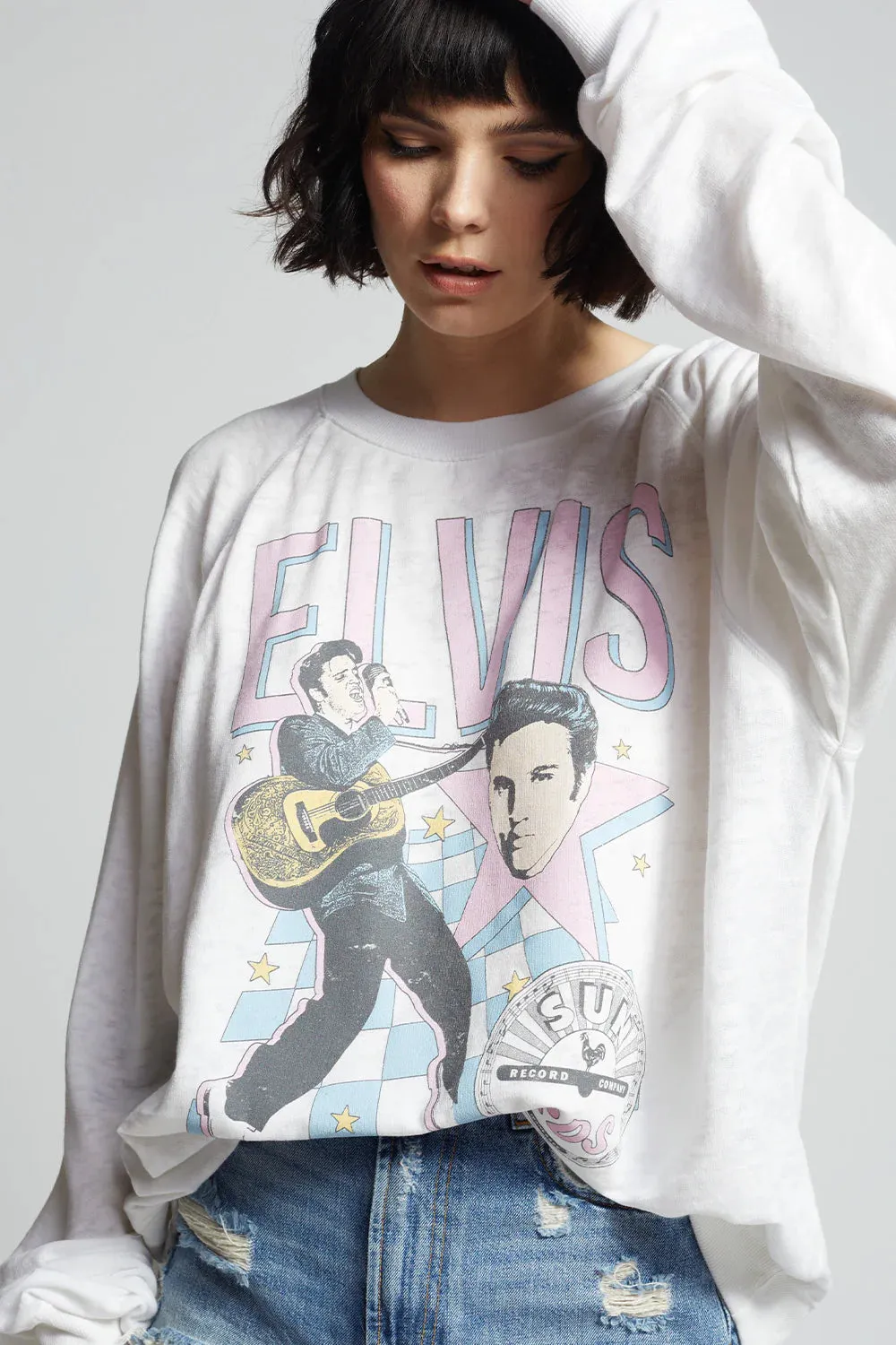 Recycled Karma Elvis x Sun Records Live Sweatshirt