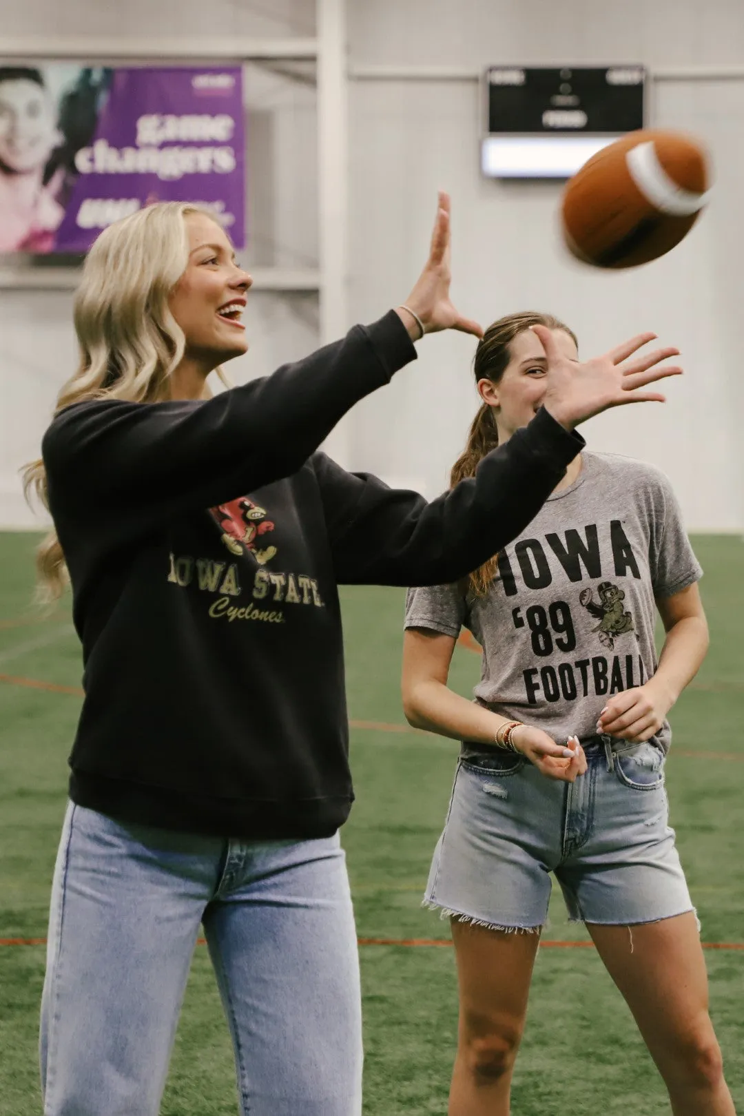 Retro Brand x Blond Genius - ISU Cyclones Sweatshirt in Black