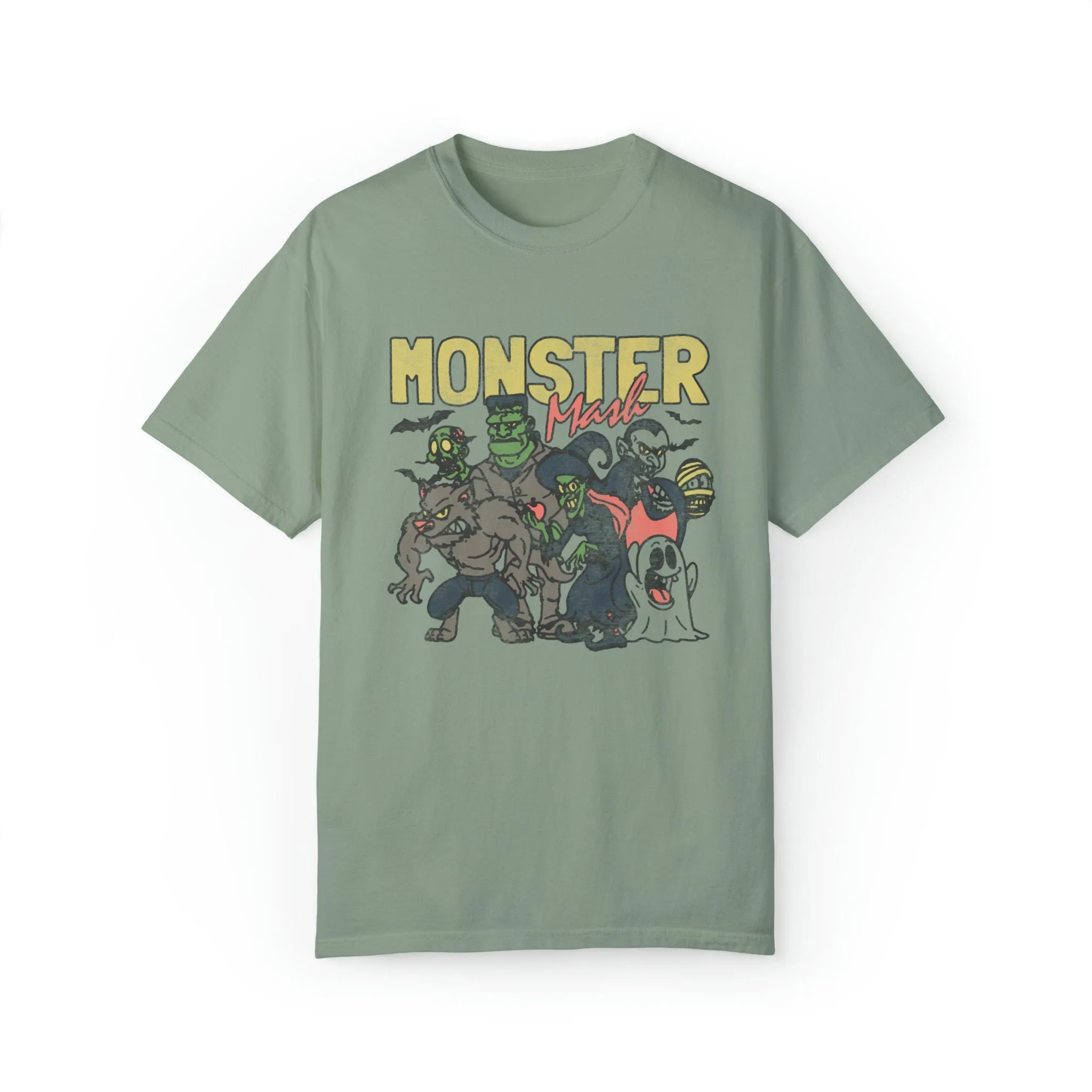 Retro Halloween Monster Mash shirt, Vintage Ghost Halloween t-Shirt, Monster Tee Shirt, Retro Fall Top, Fall Retro Halloween Shirt