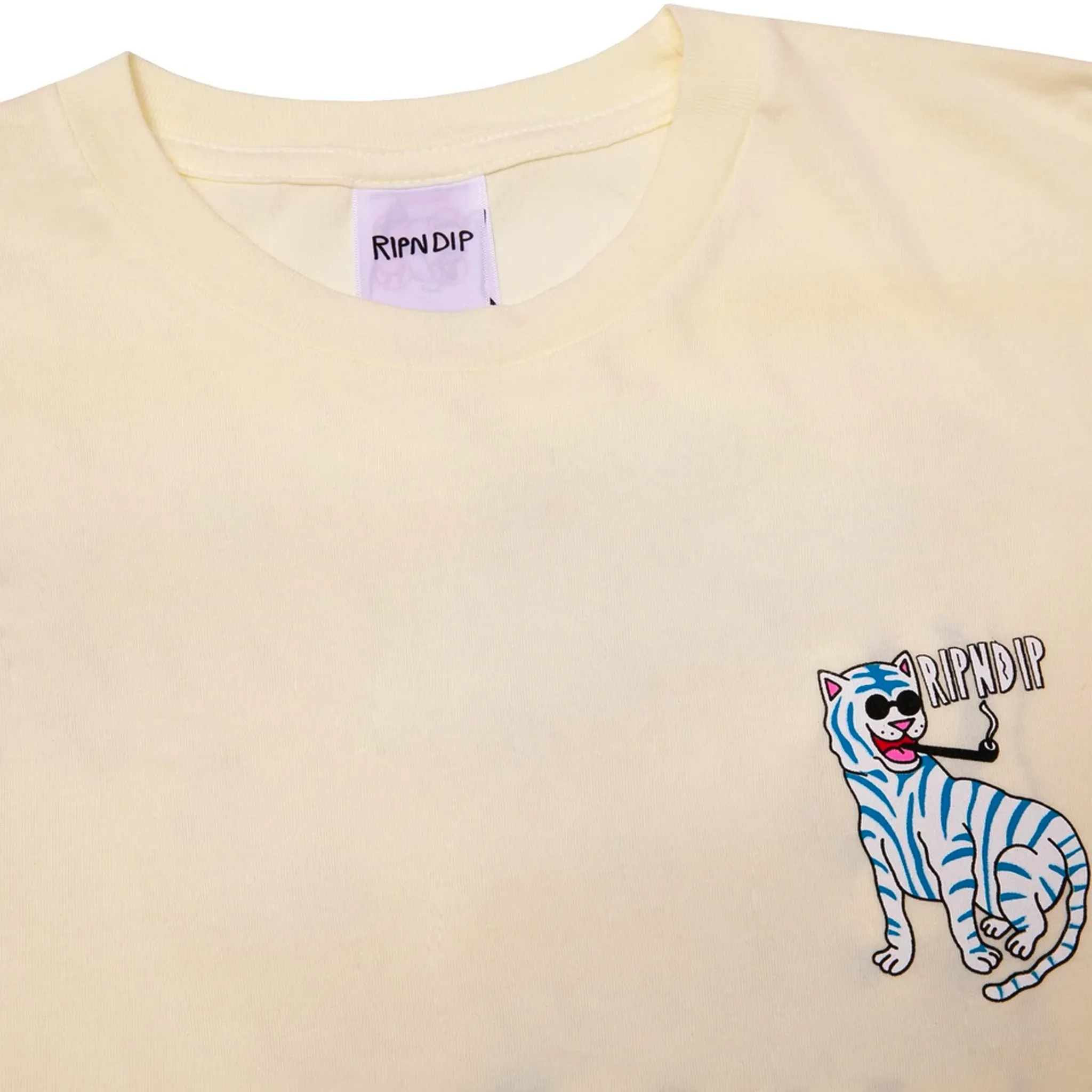 RIPNDIP Cool Cat Tee (Natural)