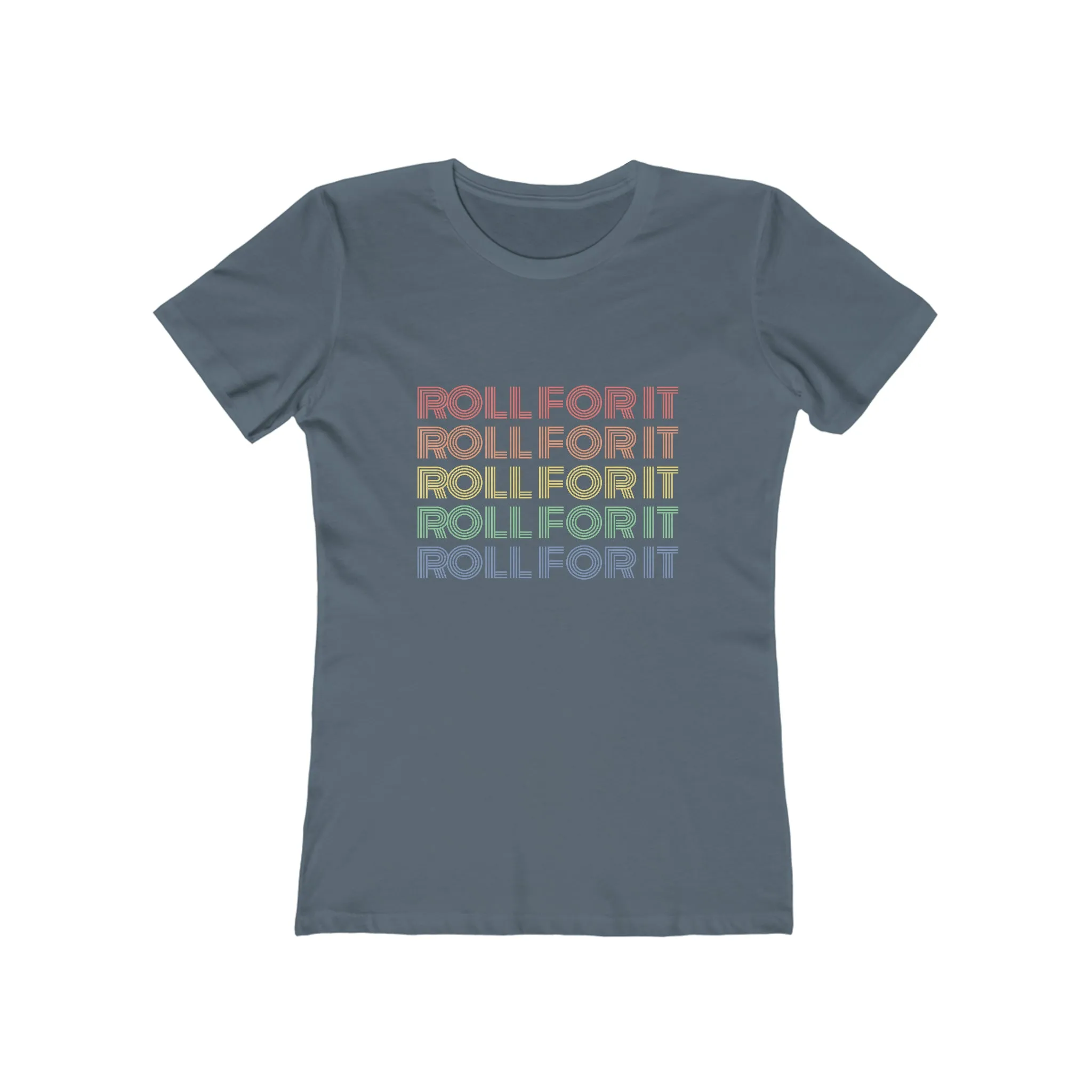 Roll For It Retro Tee Multi - Women's