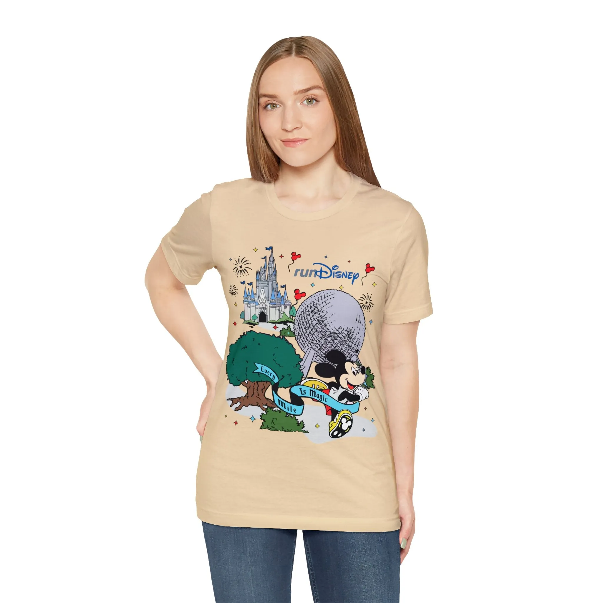 Run Disney Unisex Graphic Tee - Multiple Colors