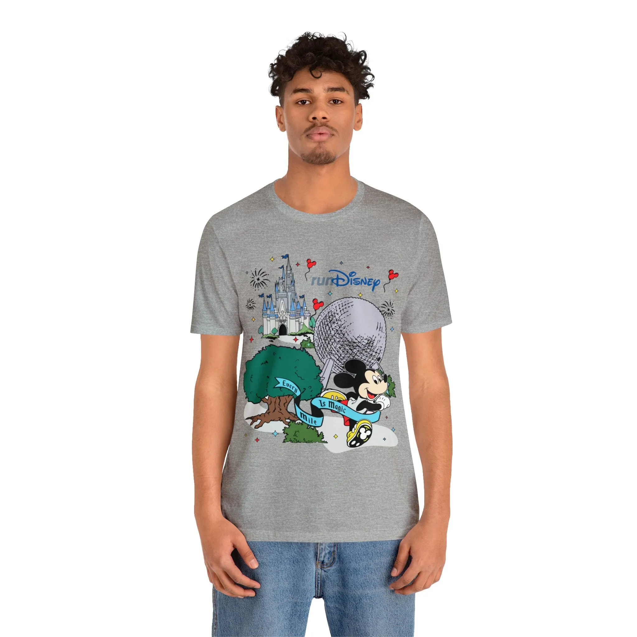 Run Disney Unisex Graphic Tee - Multiple Colors