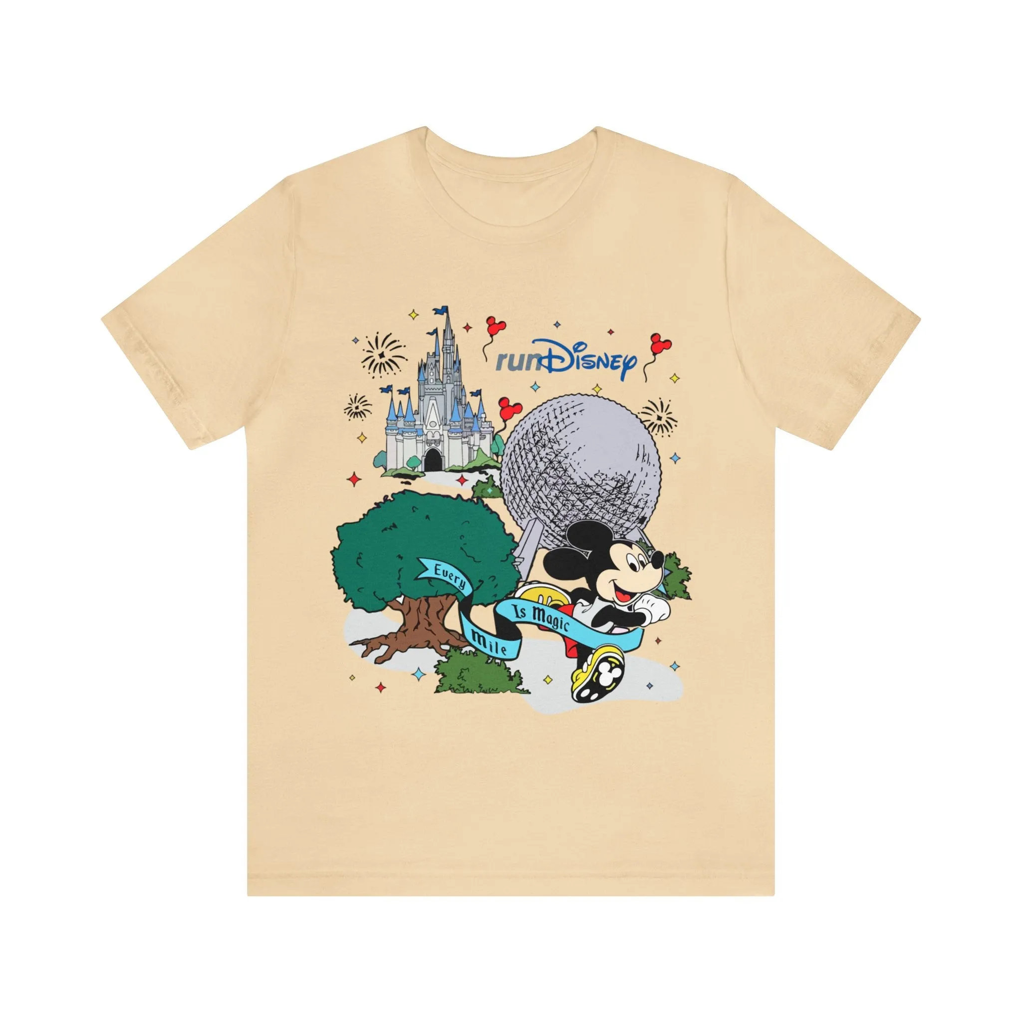 Run Disney Unisex Graphic Tee - Multiple Colors