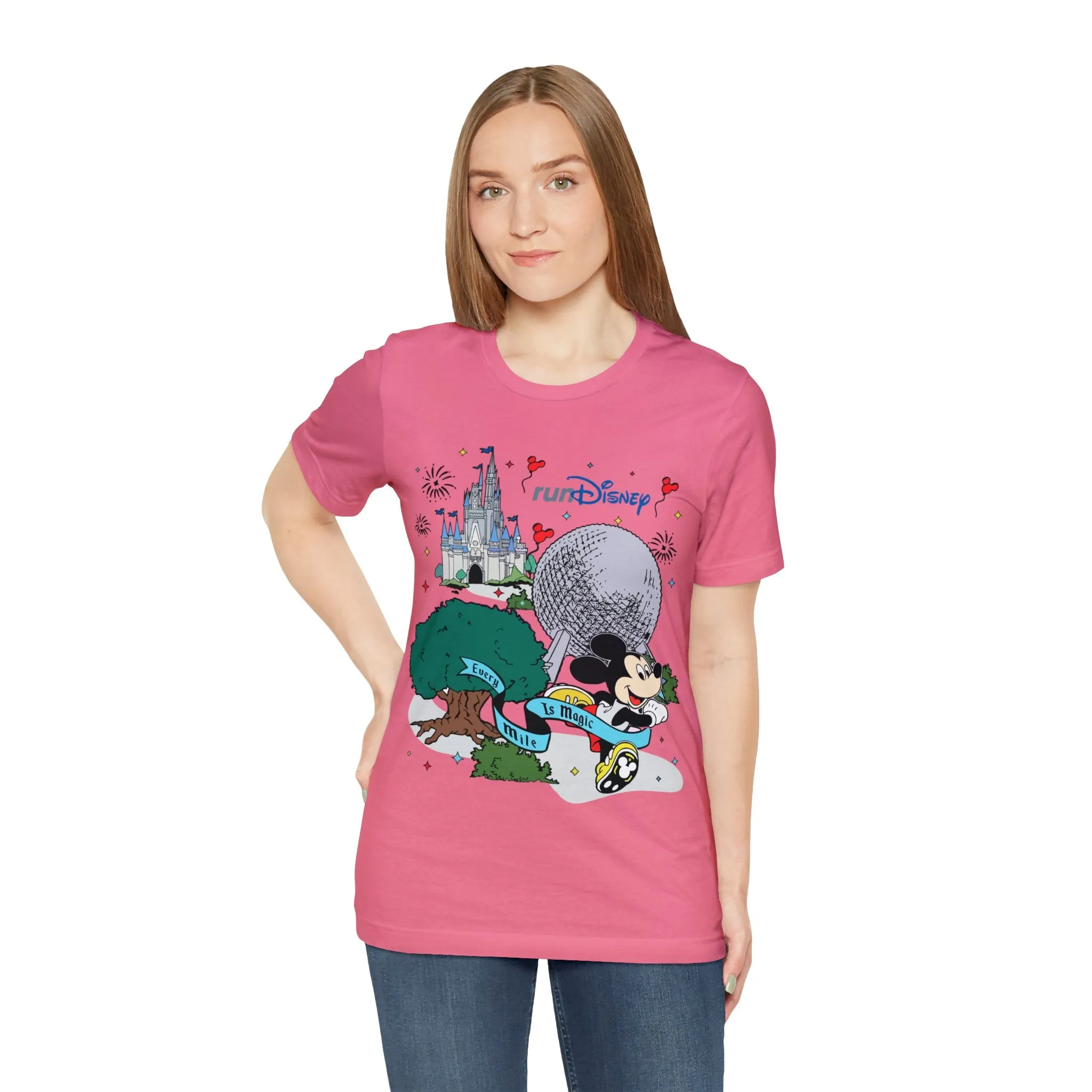 Run Disney Unisex Graphic Tee - Multiple Colors