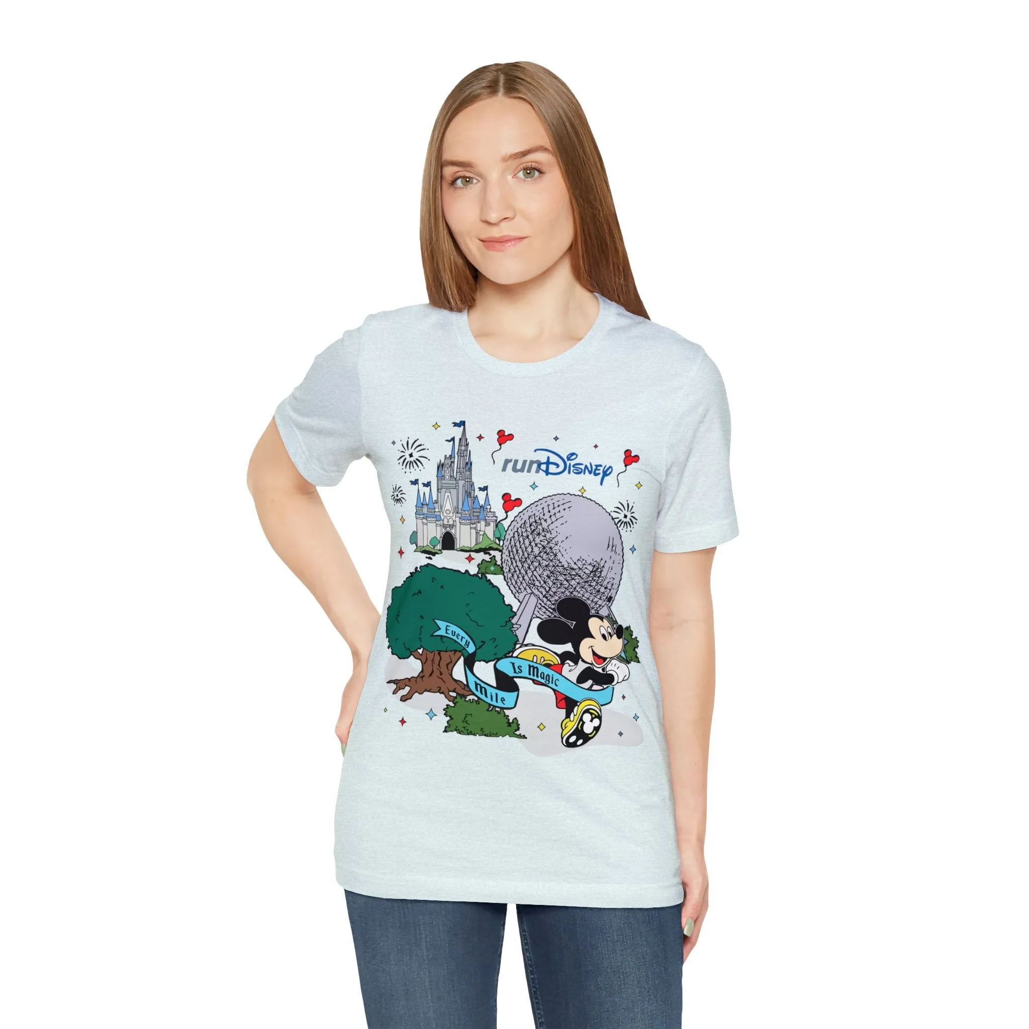 Run Disney Unisex Graphic Tee - Multiple Colors