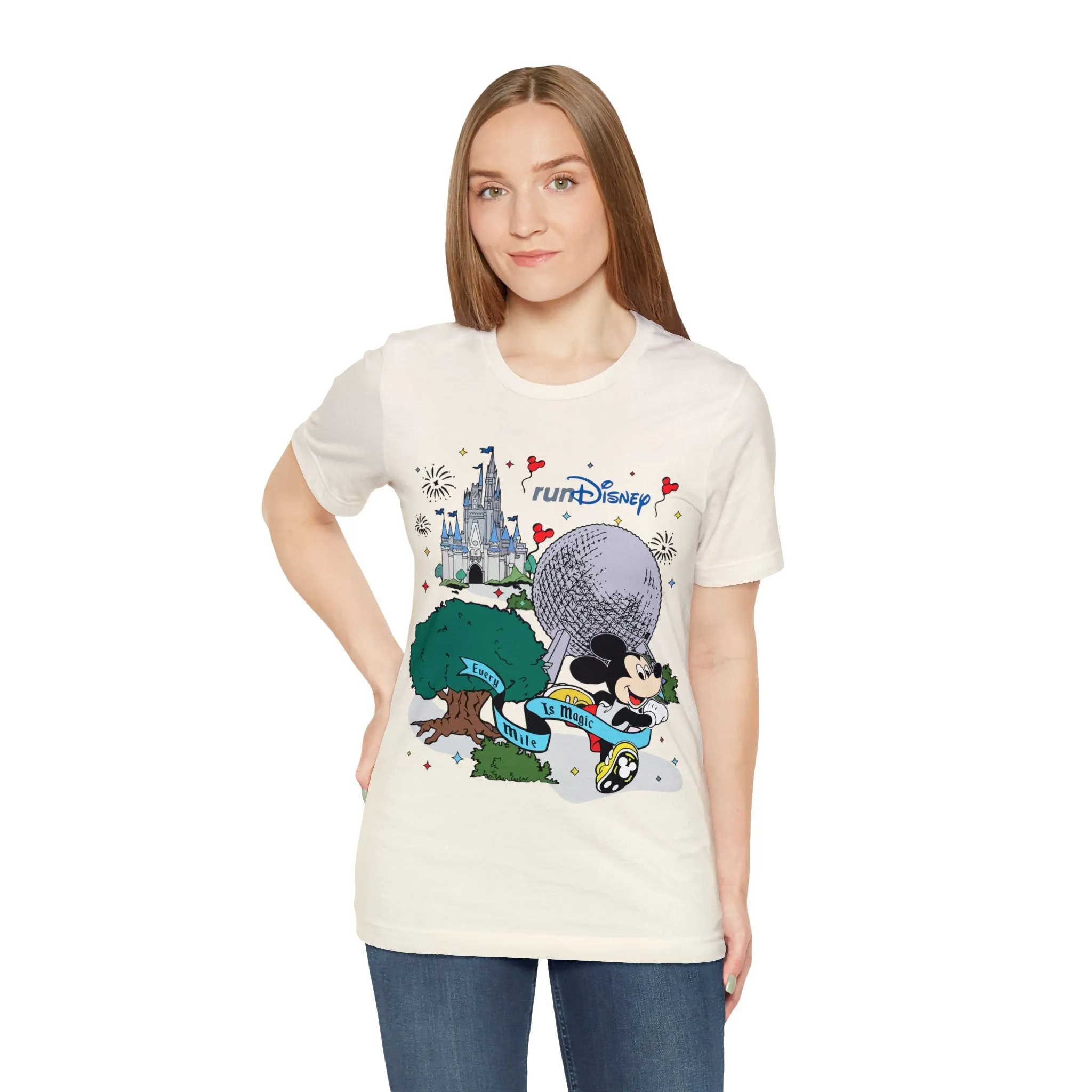 Run Disney Unisex Graphic Tee - Multiple Colors