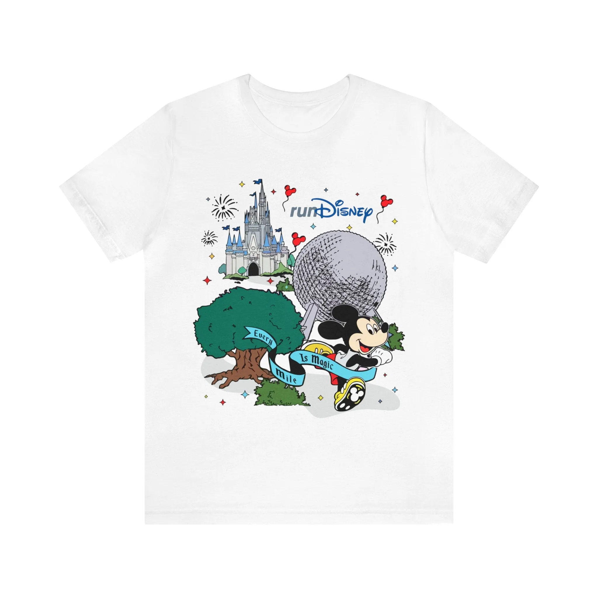 Run Disney Unisex Graphic Tee - Multiple Colors