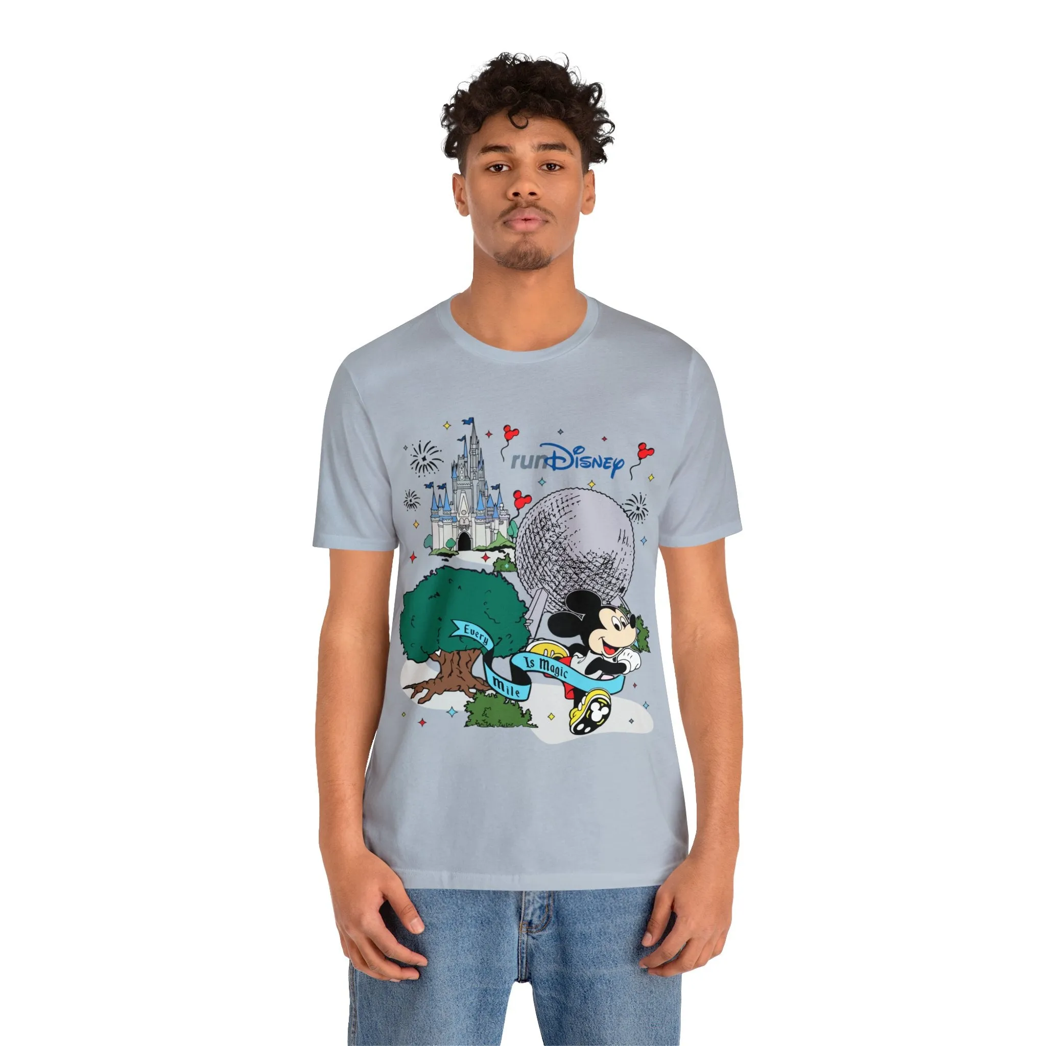 Run Disney Unisex Graphic Tee - Multiple Colors