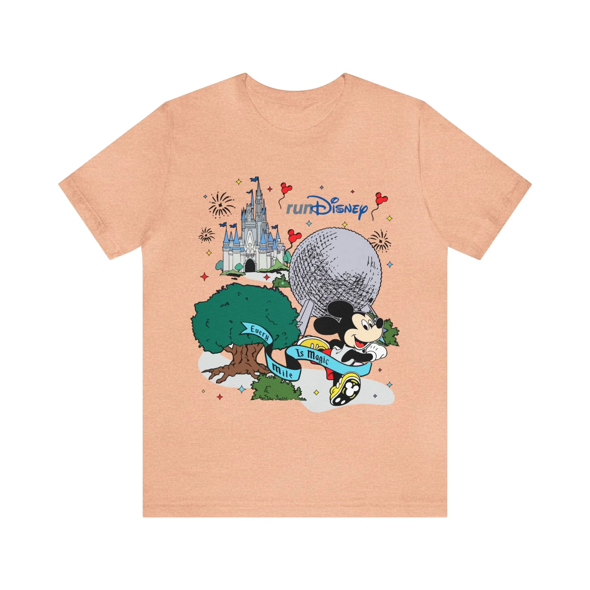 Run Disney Unisex Graphic Tee - Multiple Colors