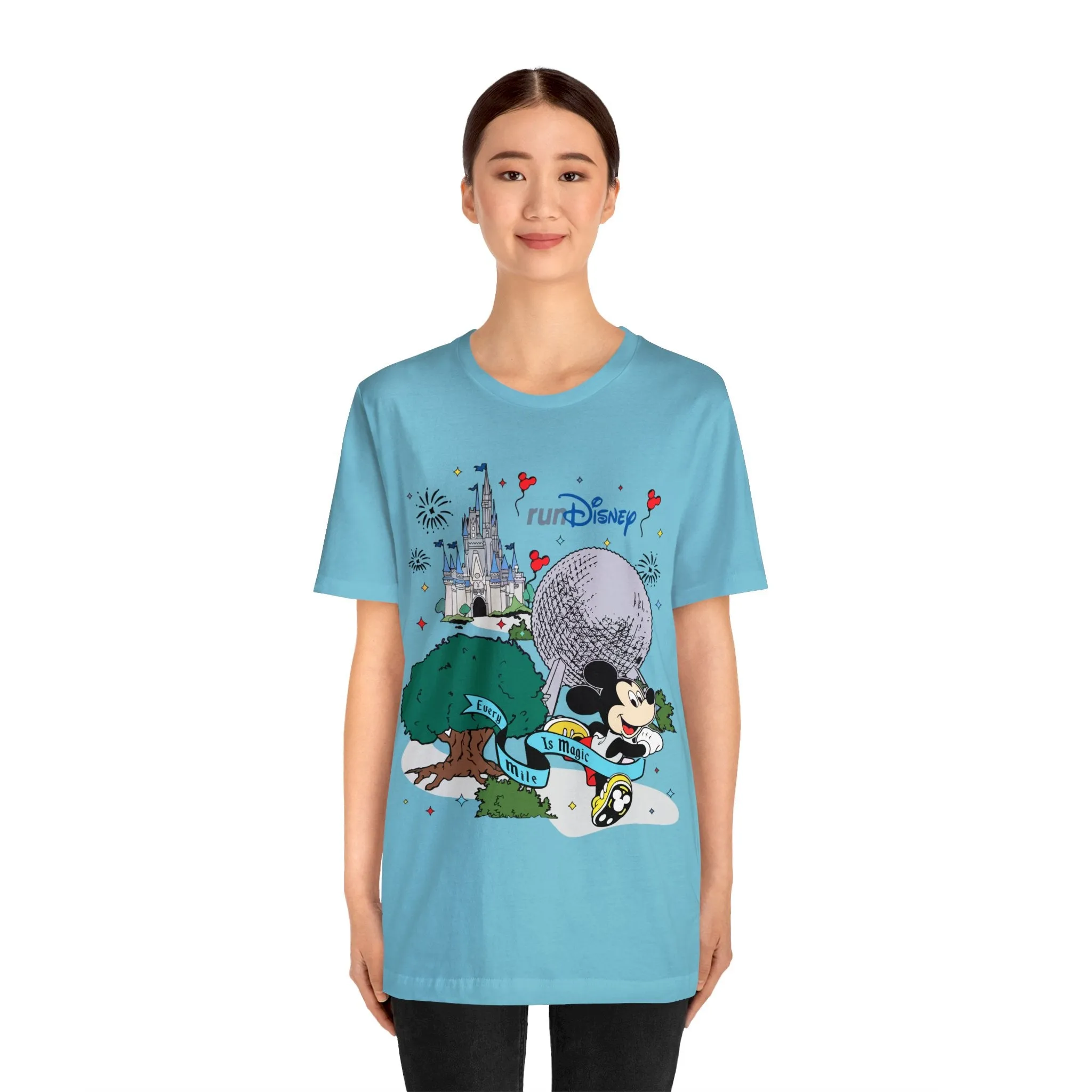 Run Disney Unisex Graphic Tee - Multiple Colors