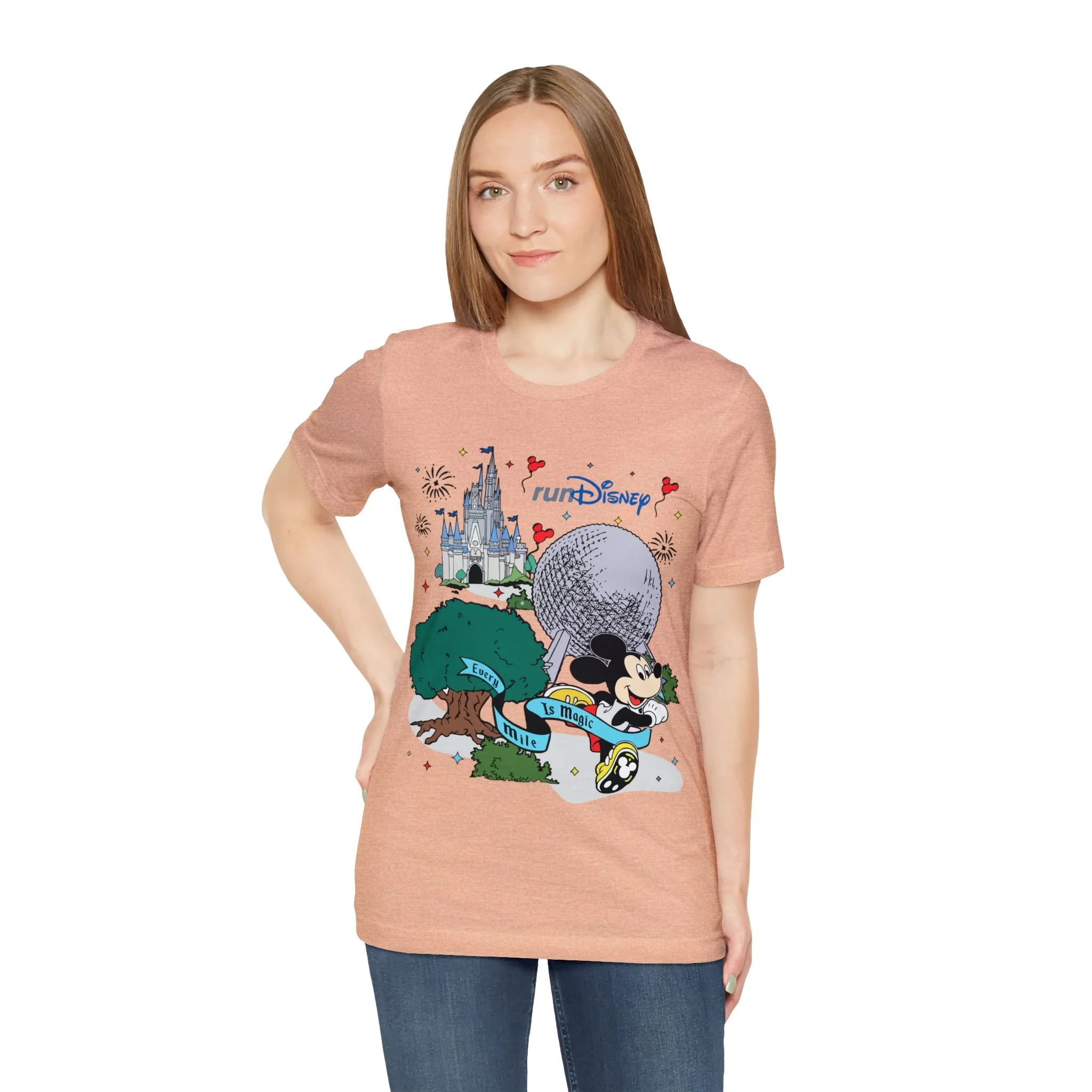 Run Disney Unisex Graphic Tee - Multiple Colors