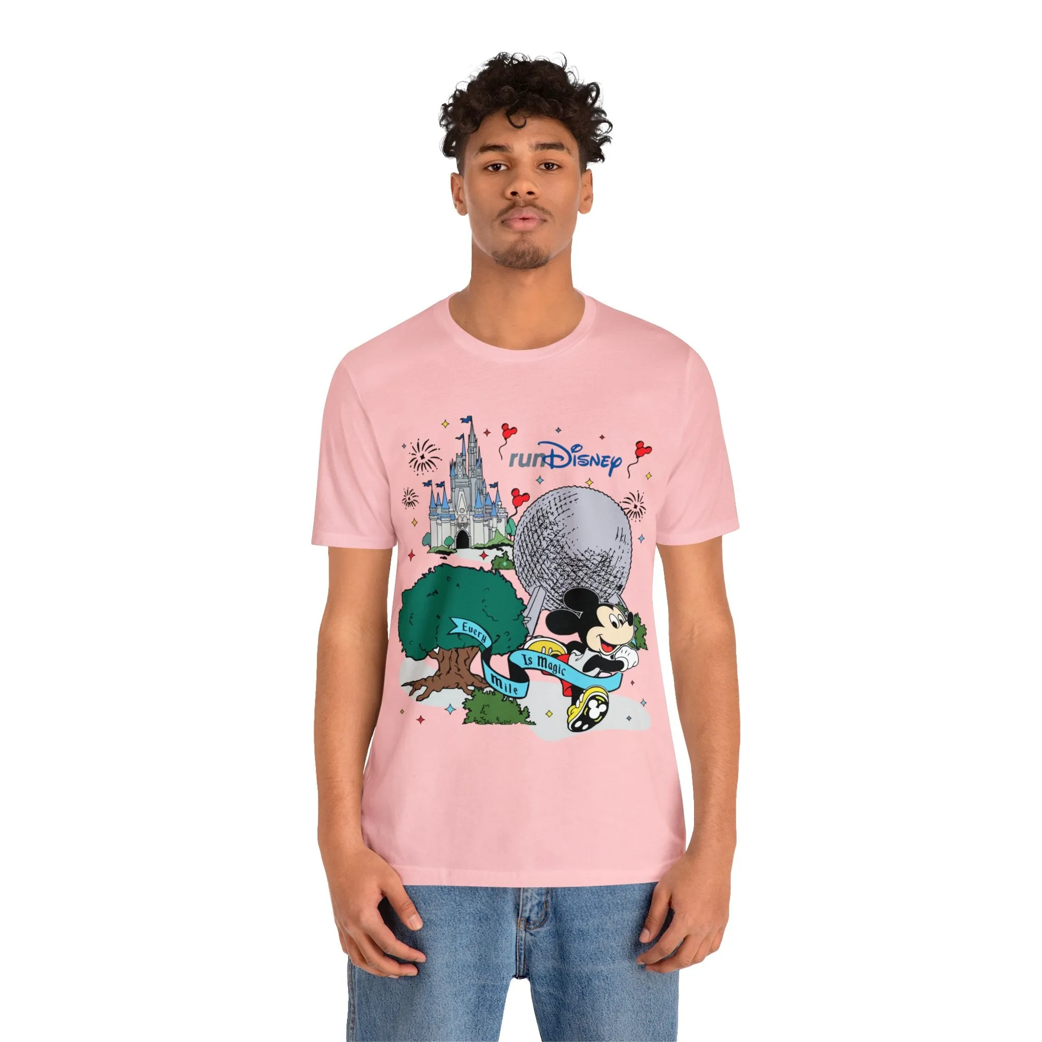 Run Disney Unisex Graphic Tee - Multiple Colors