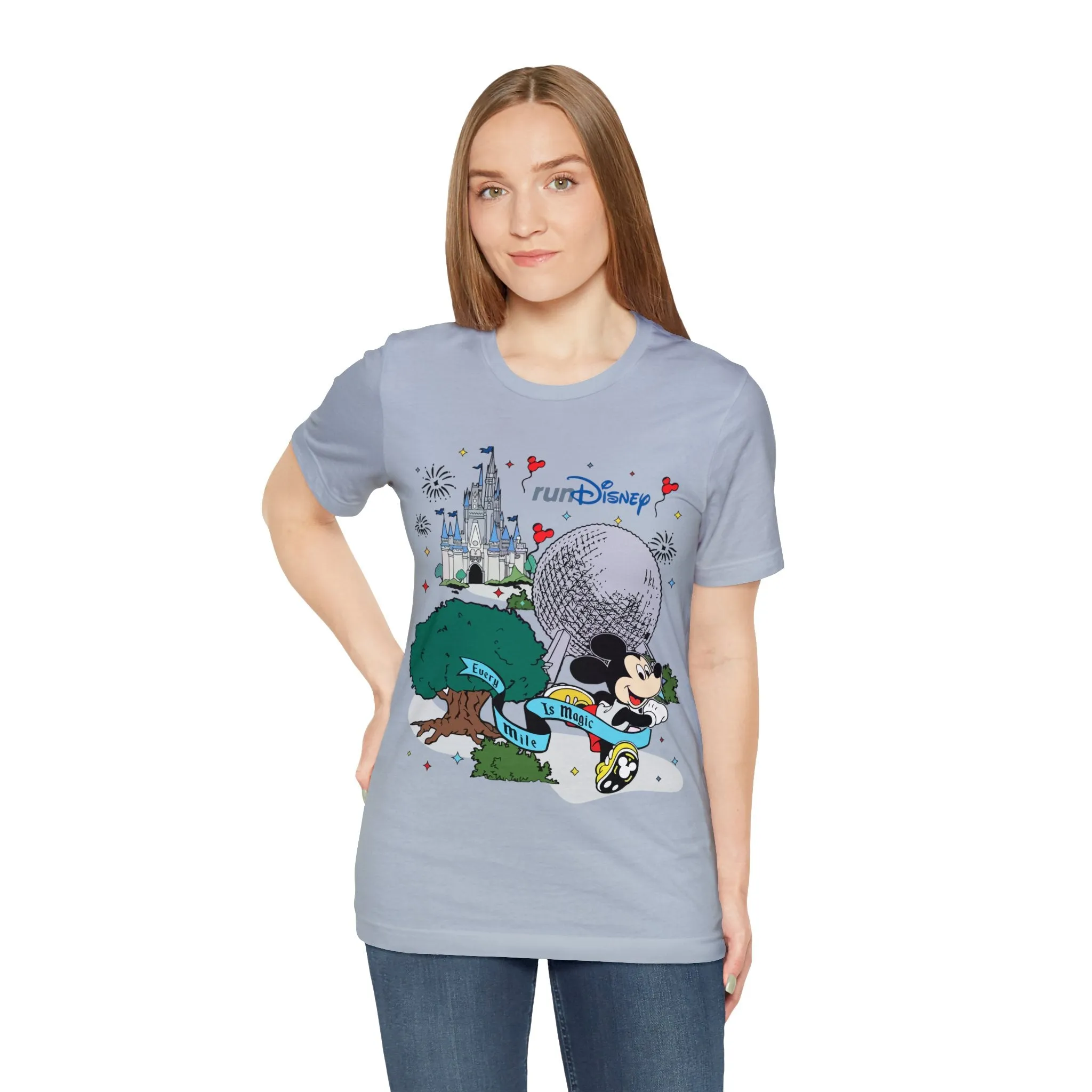 Run Disney Unisex Graphic Tee - Multiple Colors