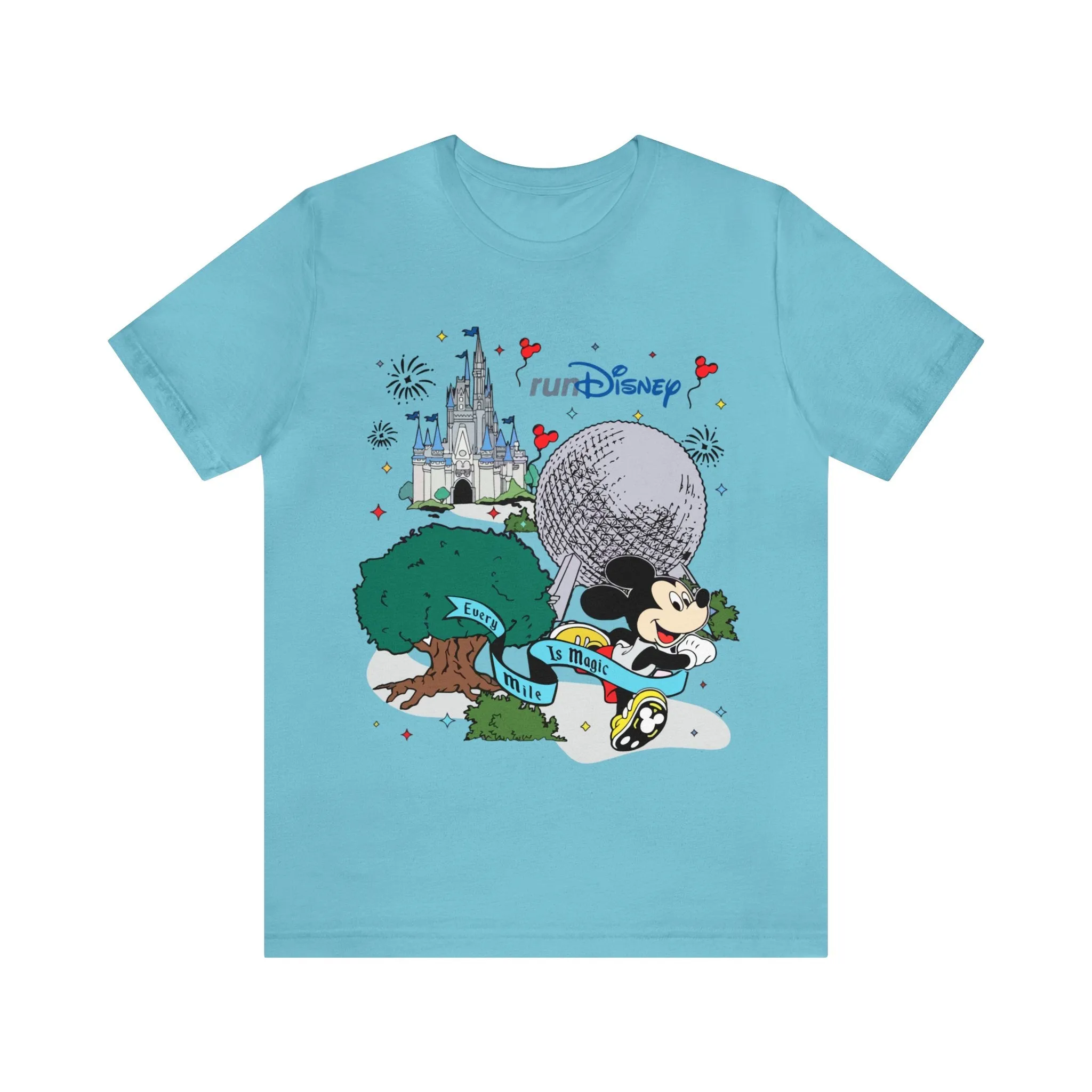 Run Disney Unisex Graphic Tee - Multiple Colors