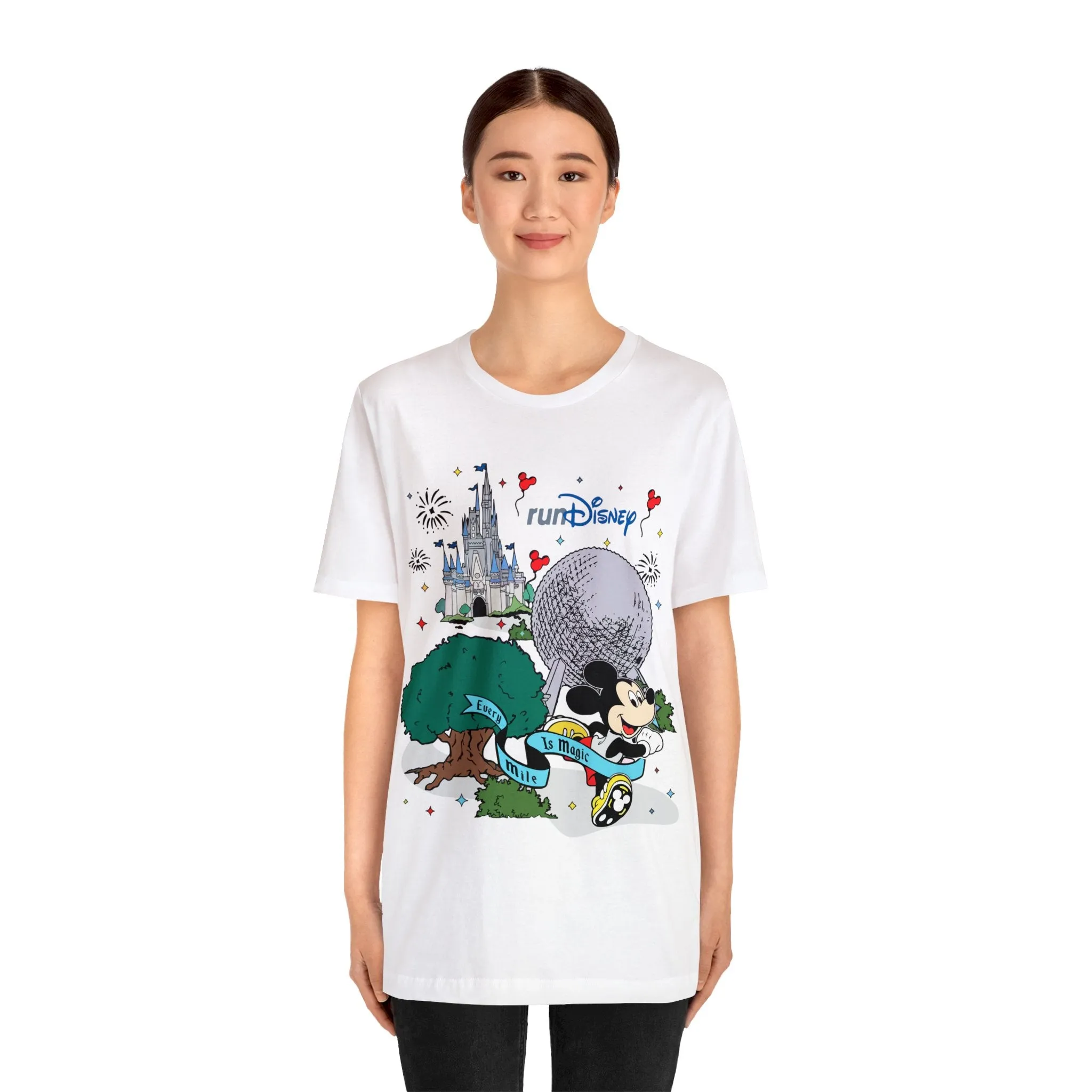 Run Disney Unisex Graphic Tee - Multiple Colors