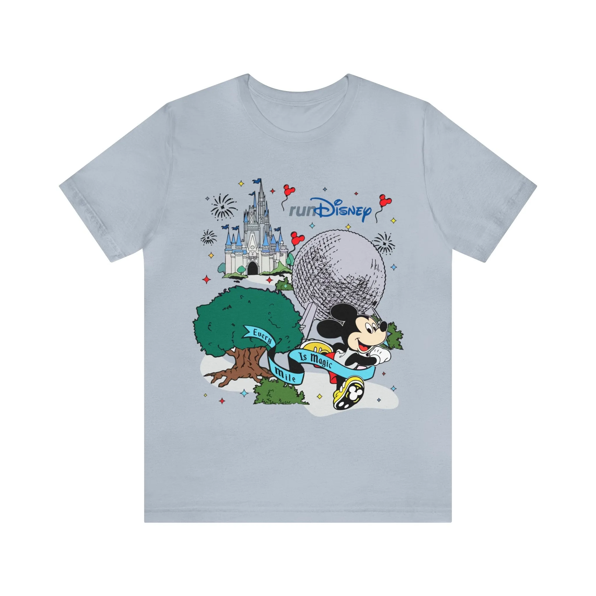 Run Disney Unisex Graphic Tee - Multiple Colors