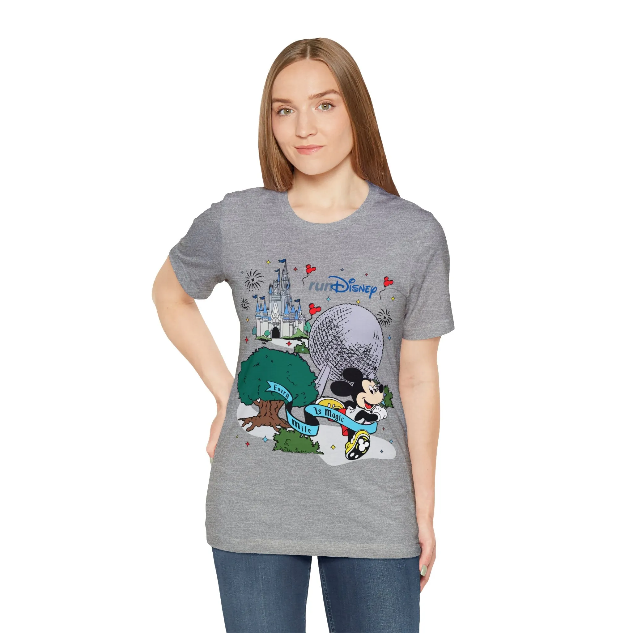 Run Disney Unisex Graphic Tee - Multiple Colors