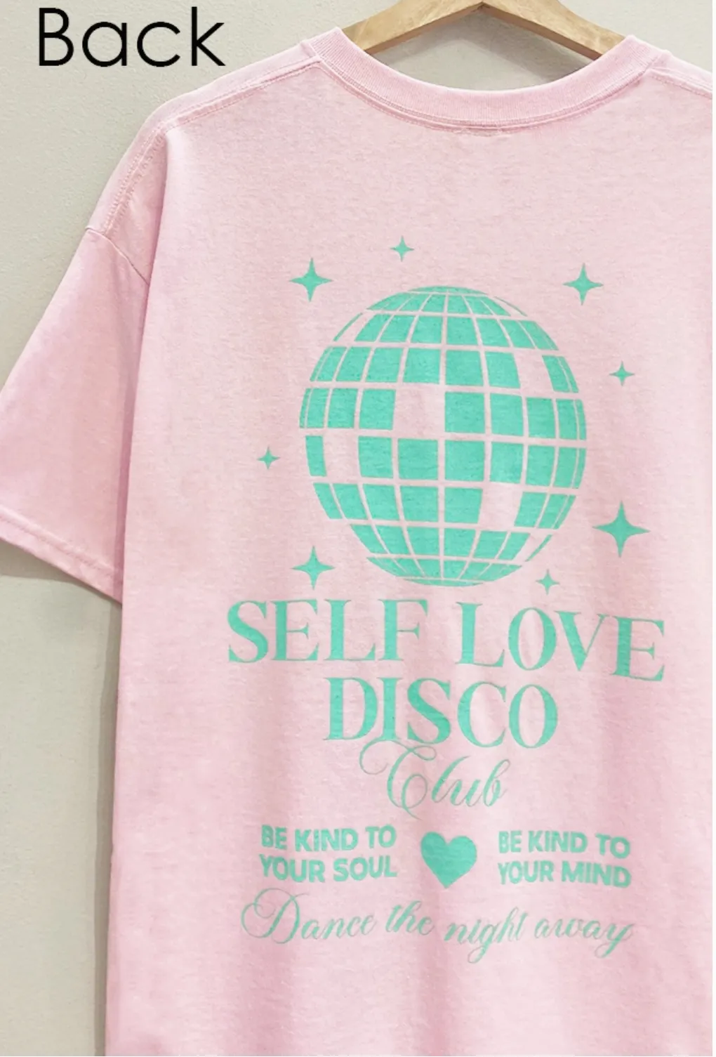 Self Love Disco Club Oversize Tee