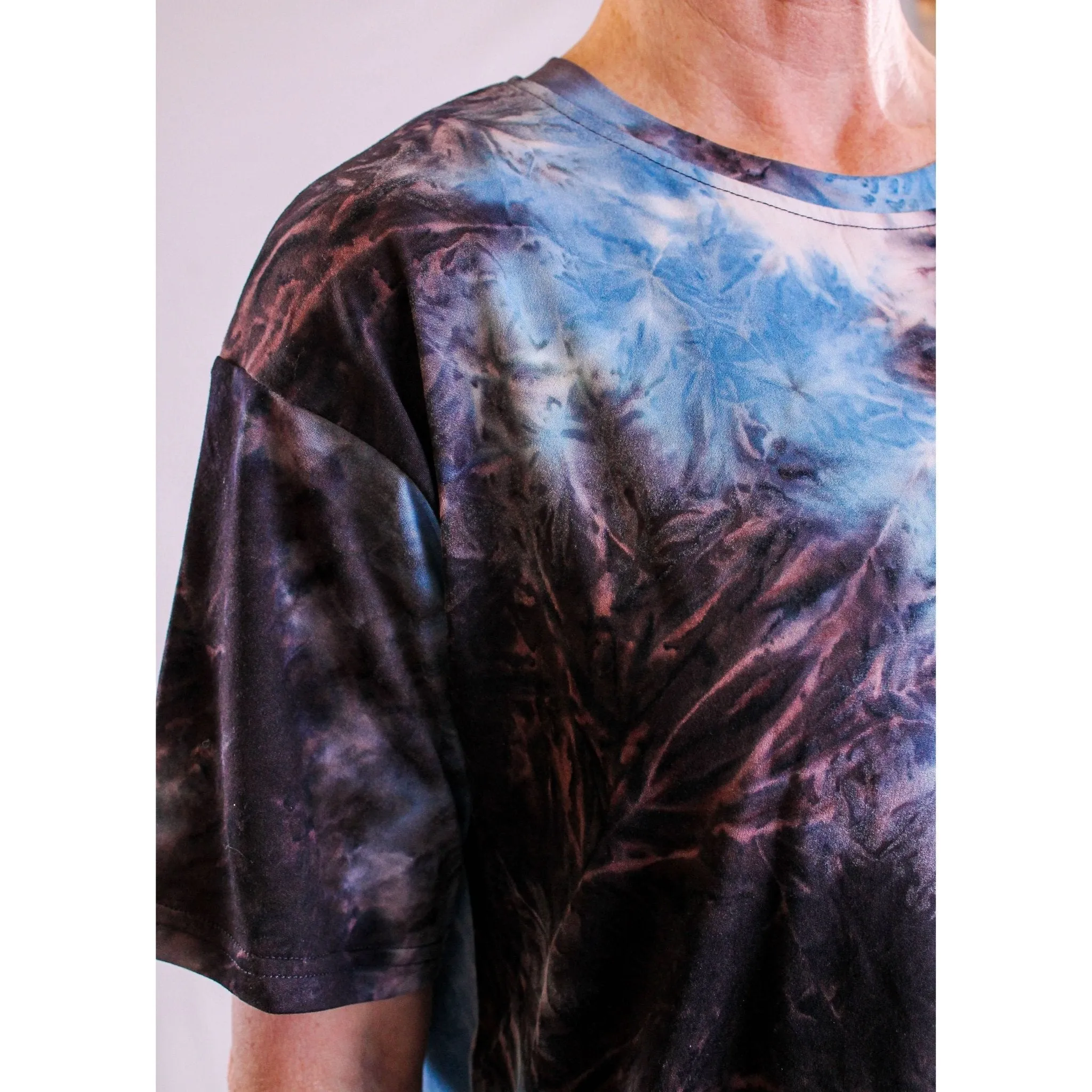 Short Sleeve Tie Dye Top