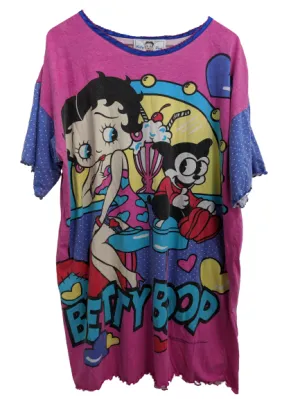 [S/M] 90s Betty Boop Colorful Nightshirt