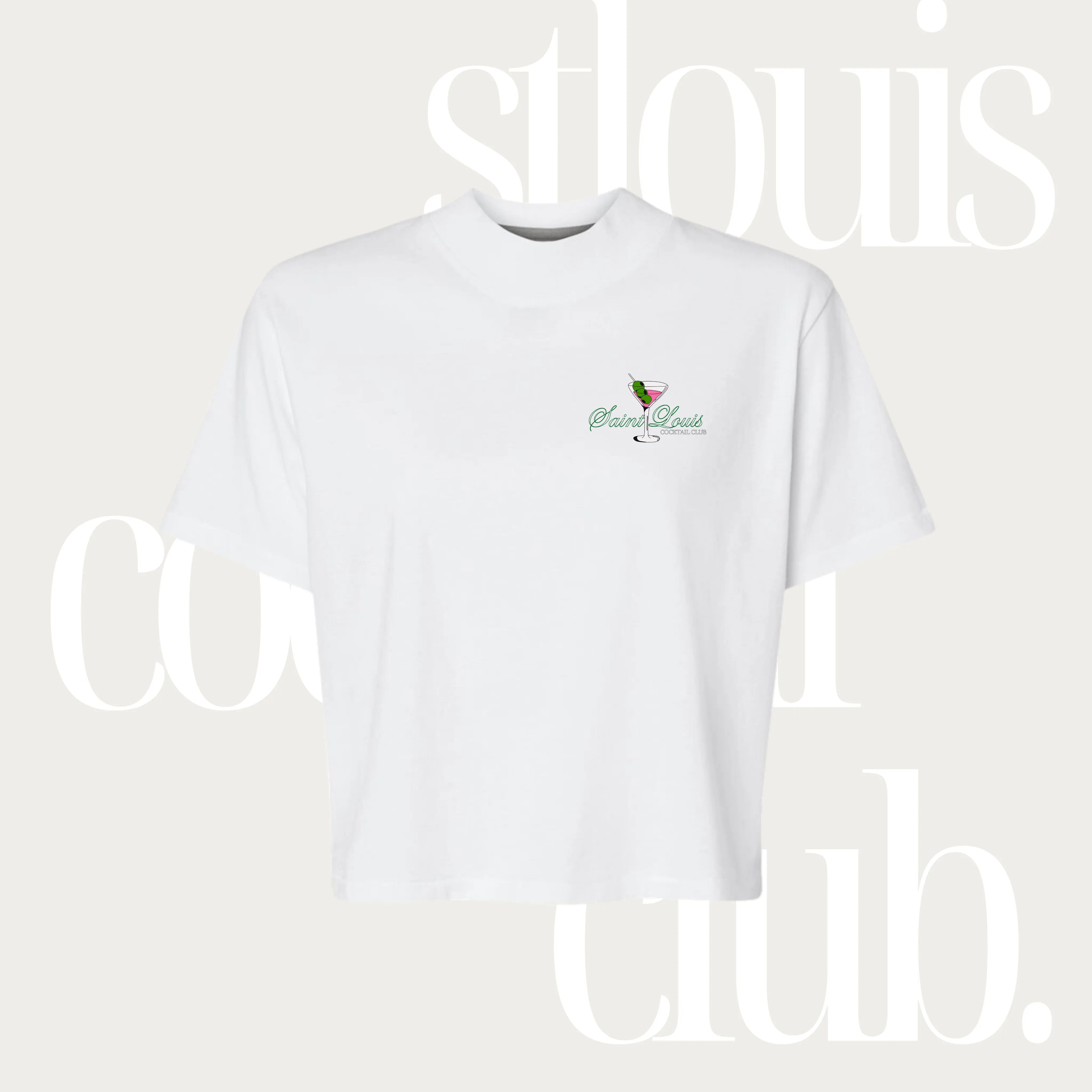 St. Louis Cocktail Club Boxy Tee