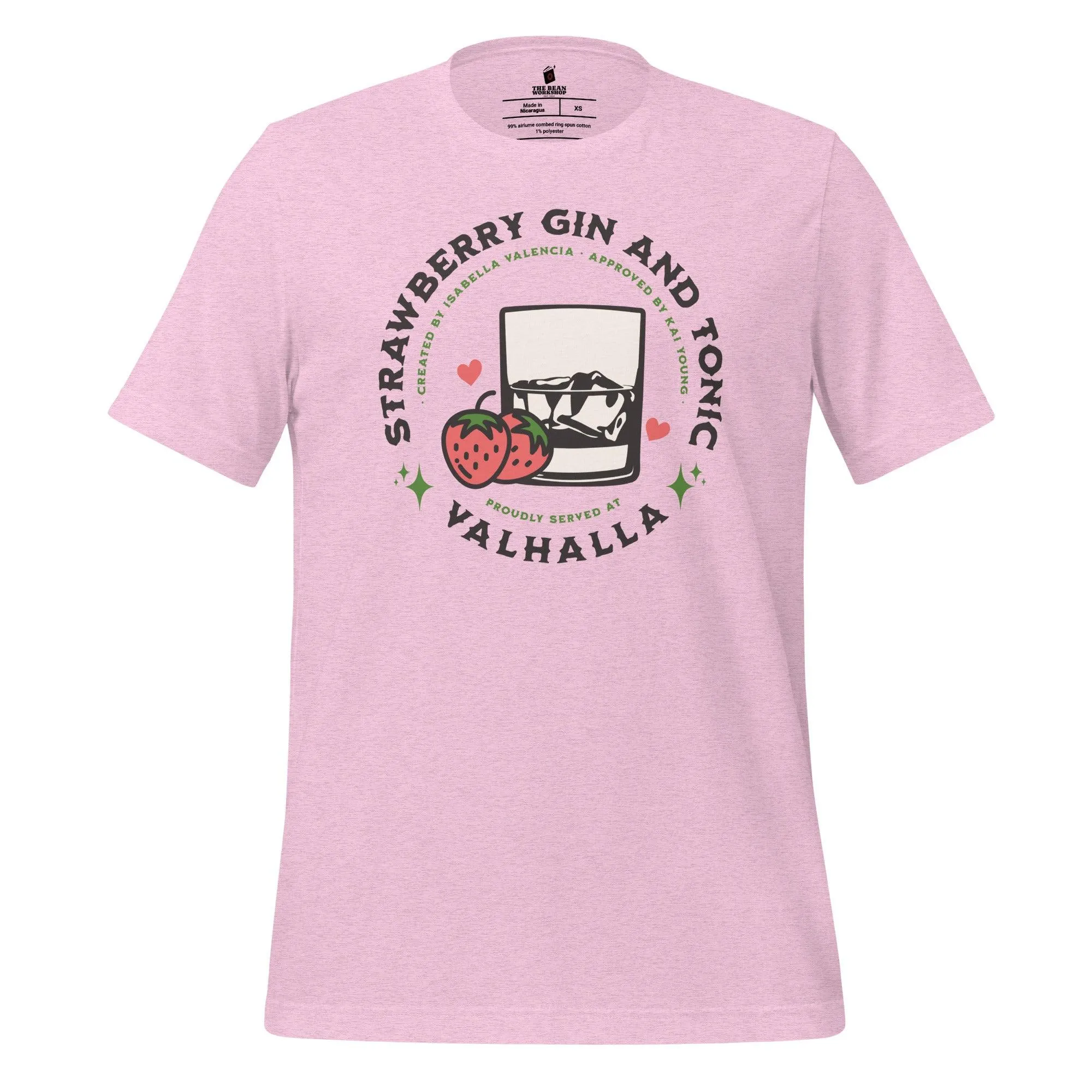 Strawberry Gin and Tonic Isabella and Kai T-Shirt