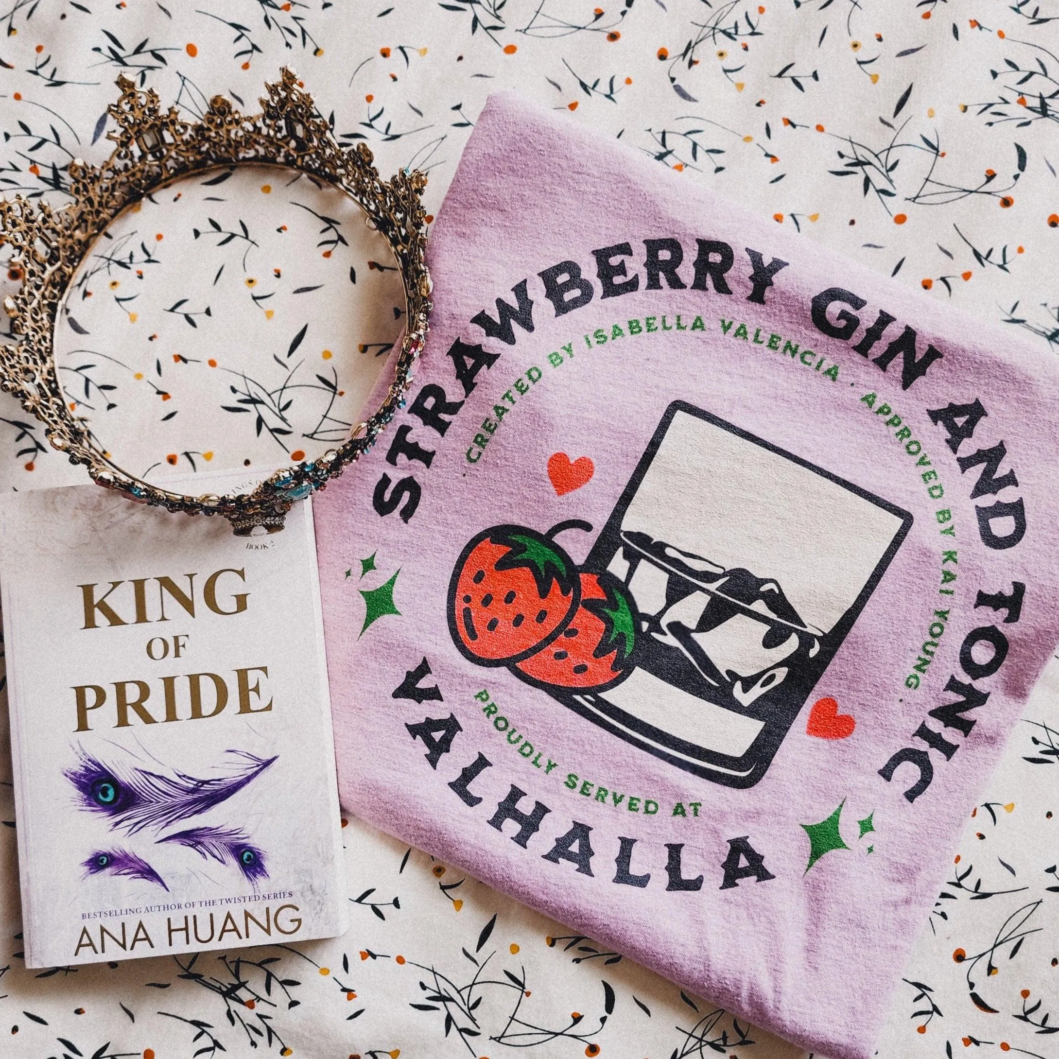 Strawberry Gin and Tonic Isabella and Kai T-Shirt