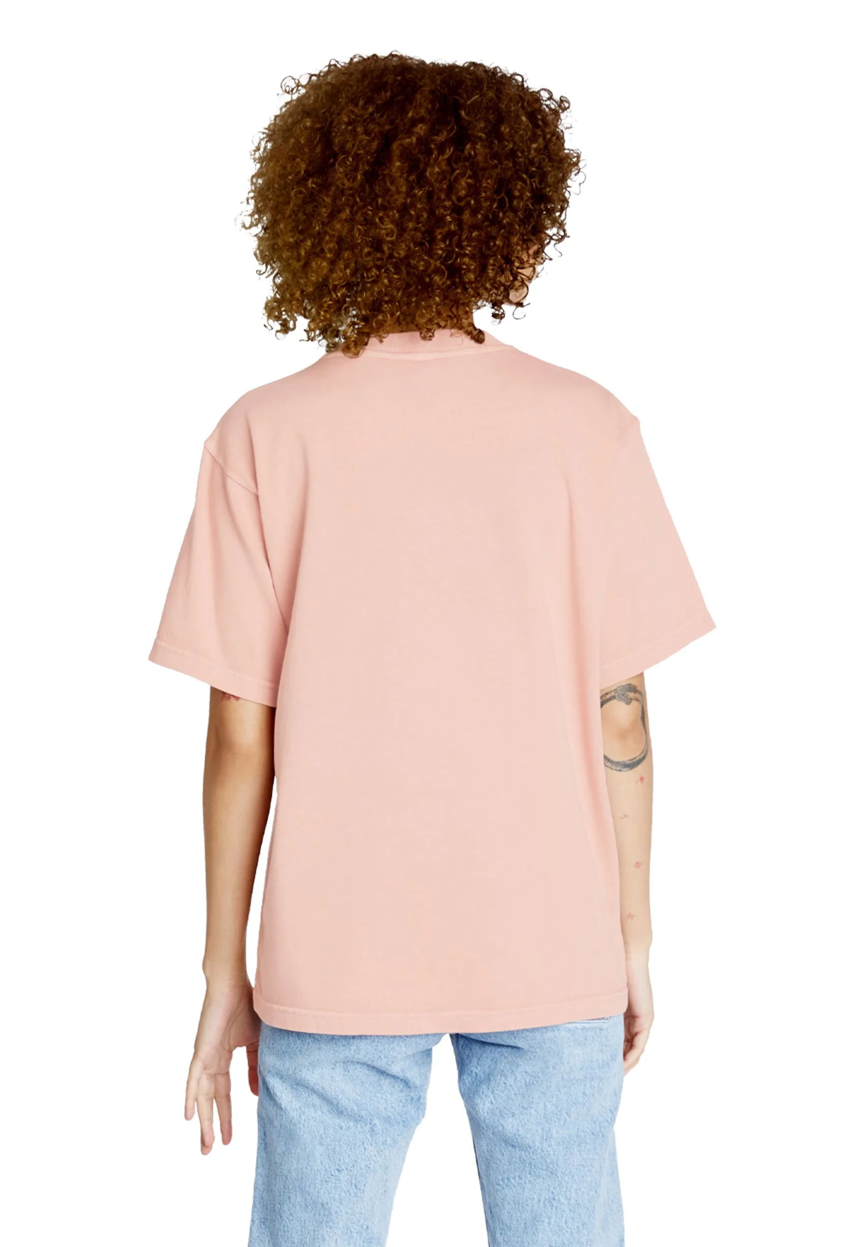 Streetwear Heavyweight Women Short Sleeve - Salmon