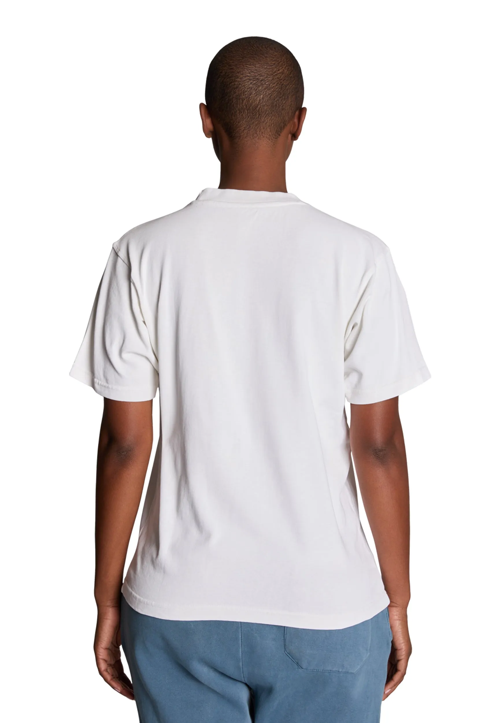 Streetwear Heavyweight Women Short Sleeve - White